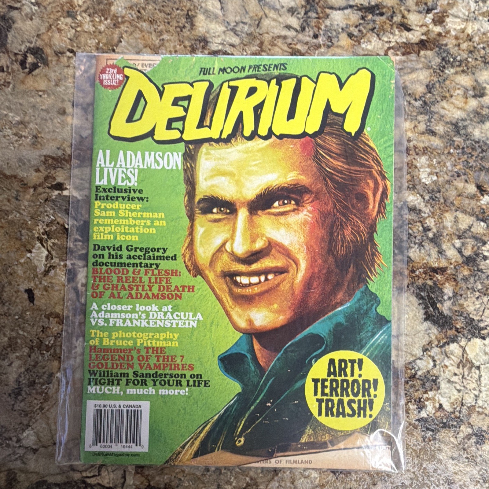 Delirium LOT of 6, sealed Illustrated Horror Magazines