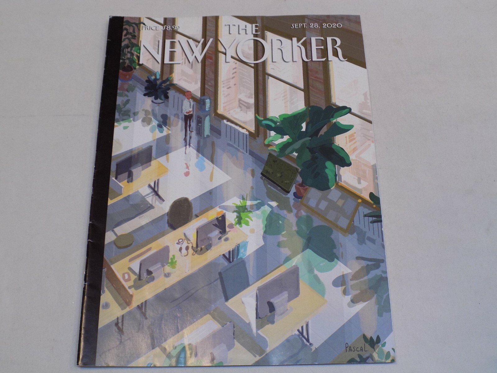 The New Yorker Magazine Sep 28 2020 Pascal Campion Open Offices Boys Superheros