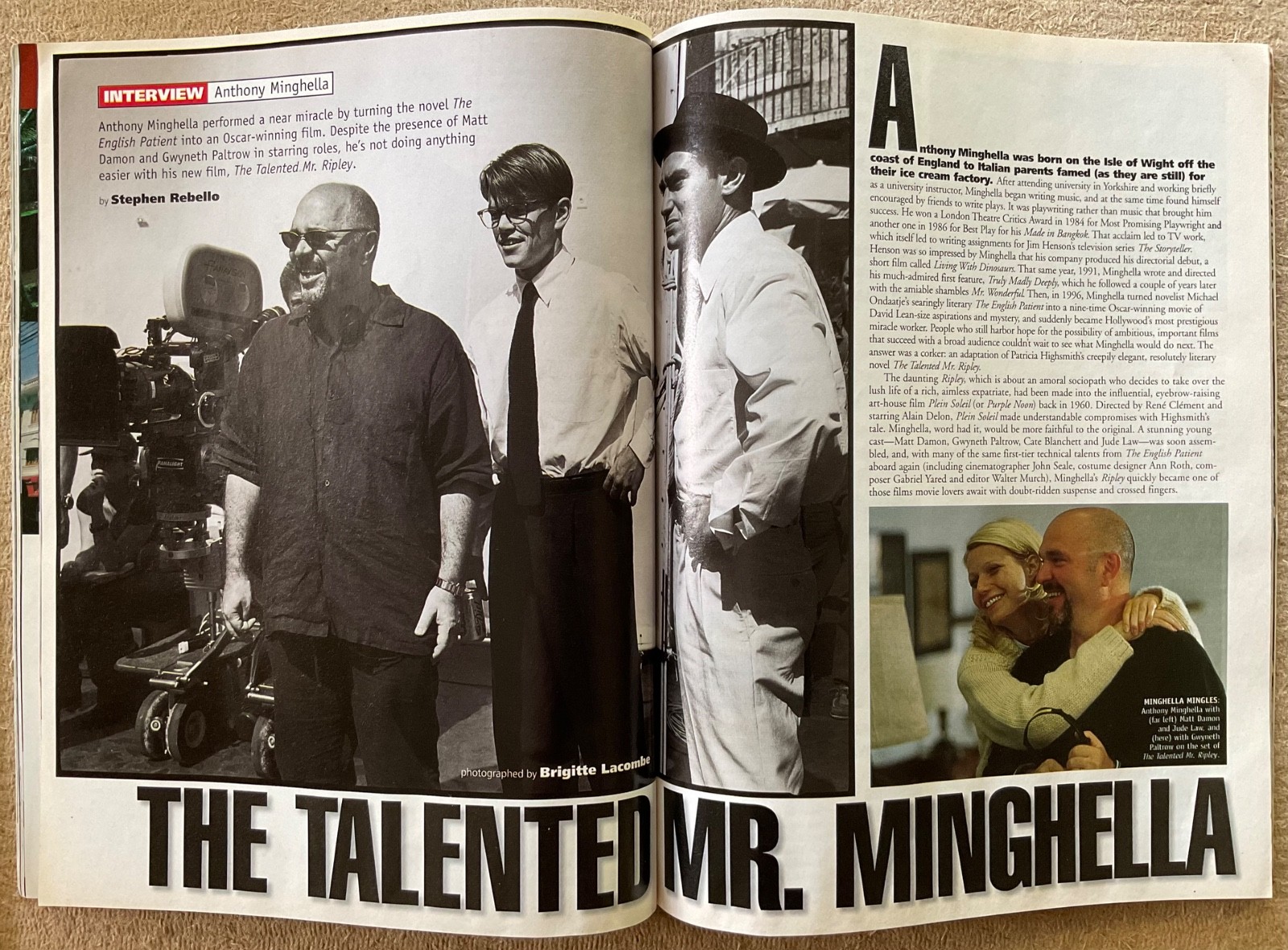 Movieline Magazine LOT of 3 VTG Issues March, Sept & Dec 1999 GOOD – ACC COND