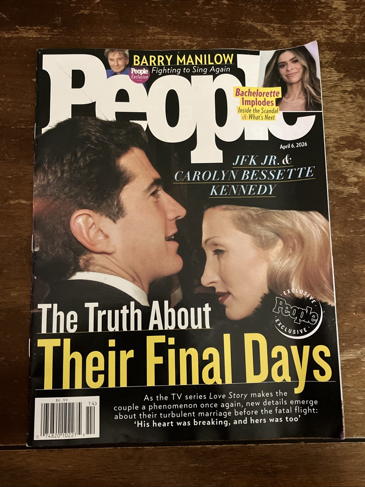 People Exclusive Magazine April 6 / 2026 JFK Jr. & Carolyn Bessette Kennedy