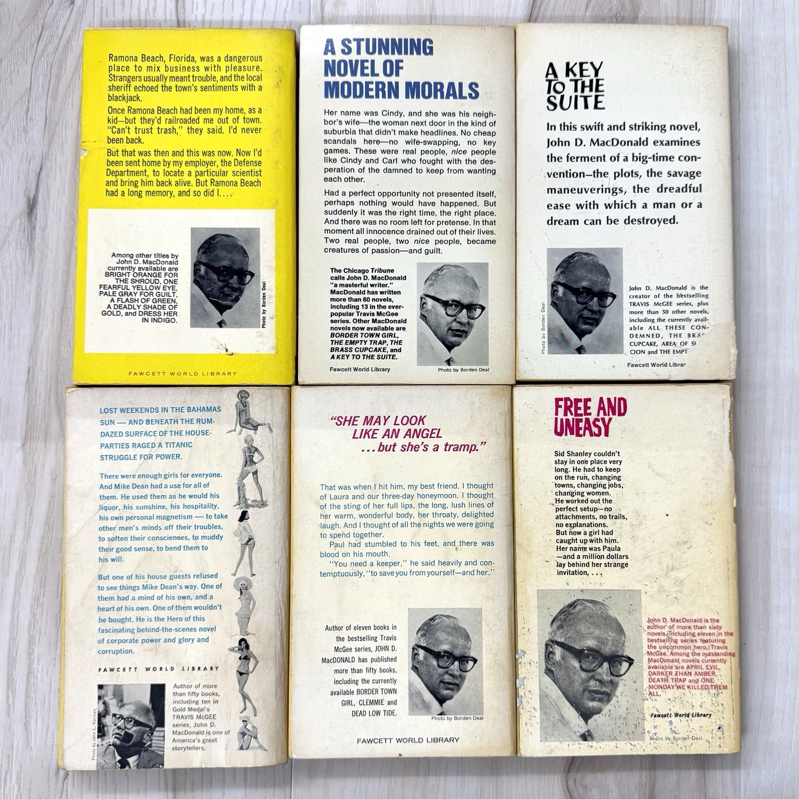 VTG Lot 36 John D MacDonald Paperback 20-Book Travis McGee Series Fiction Novels