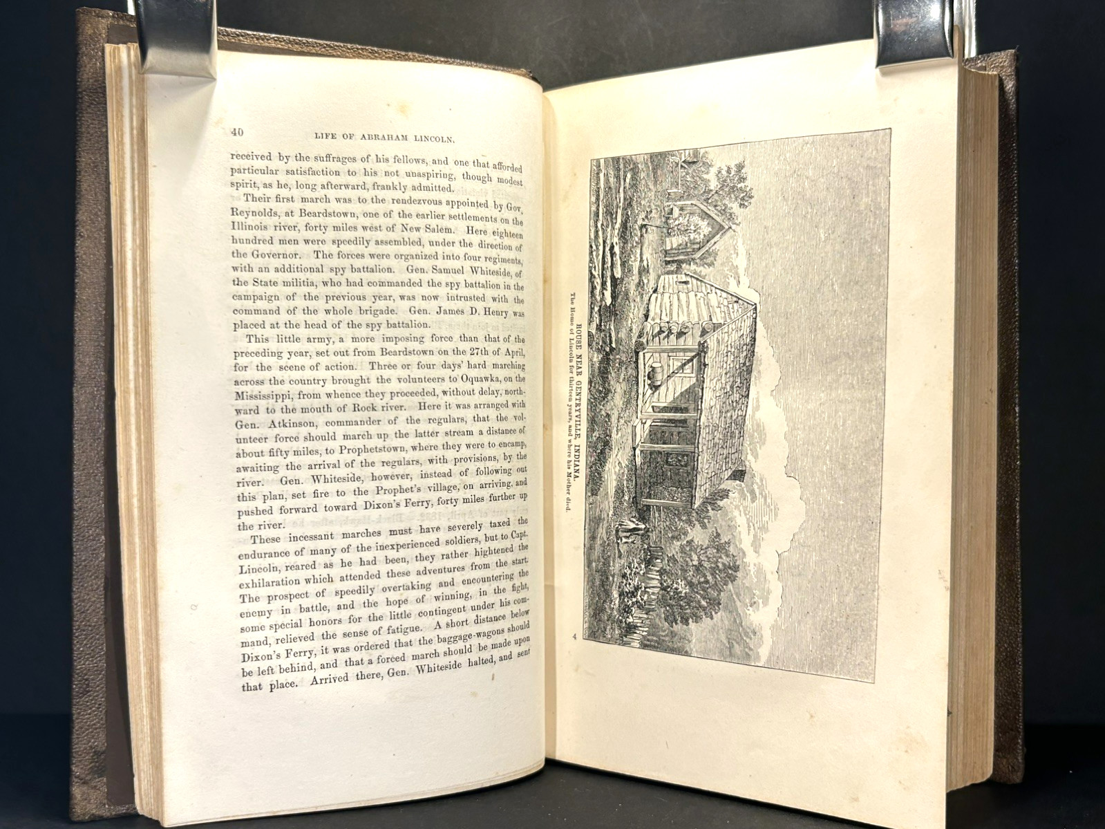 ABRAHAM LINCOLN by Barrett HISTORY Americana CIVIL WAR Slavery ILLUSTRATED 1865