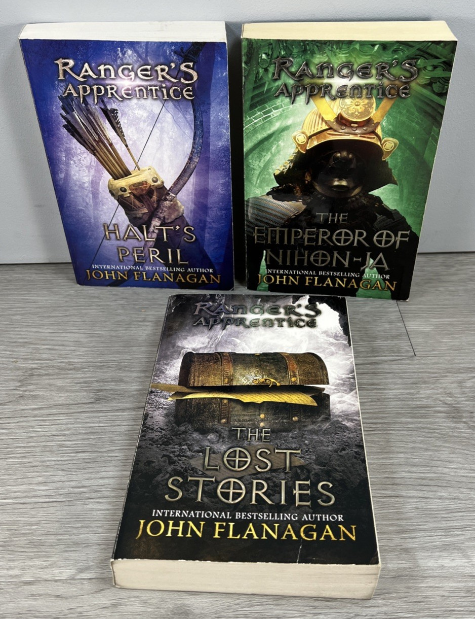 John Flanagan Ranger’s Apprentice Book Lot 1-11 Complete Fantasy Paperback – B