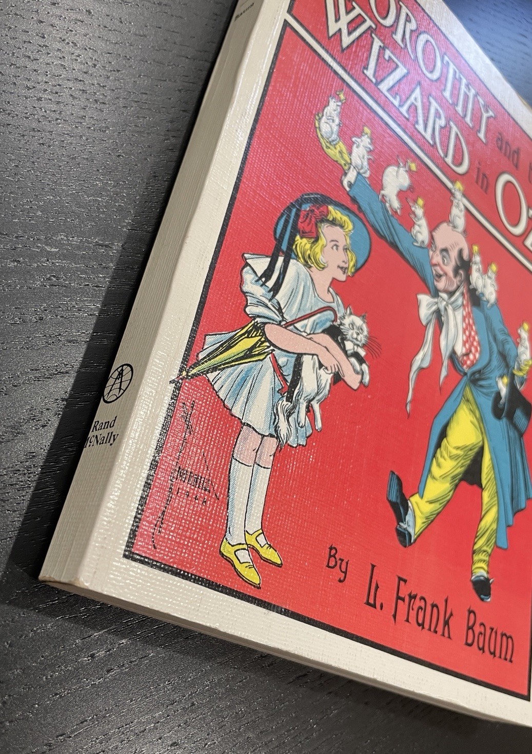 DOROTHY AND THE WIZAR 1908 L. Frank Baum – Paperback Book Rand McNally Reprint