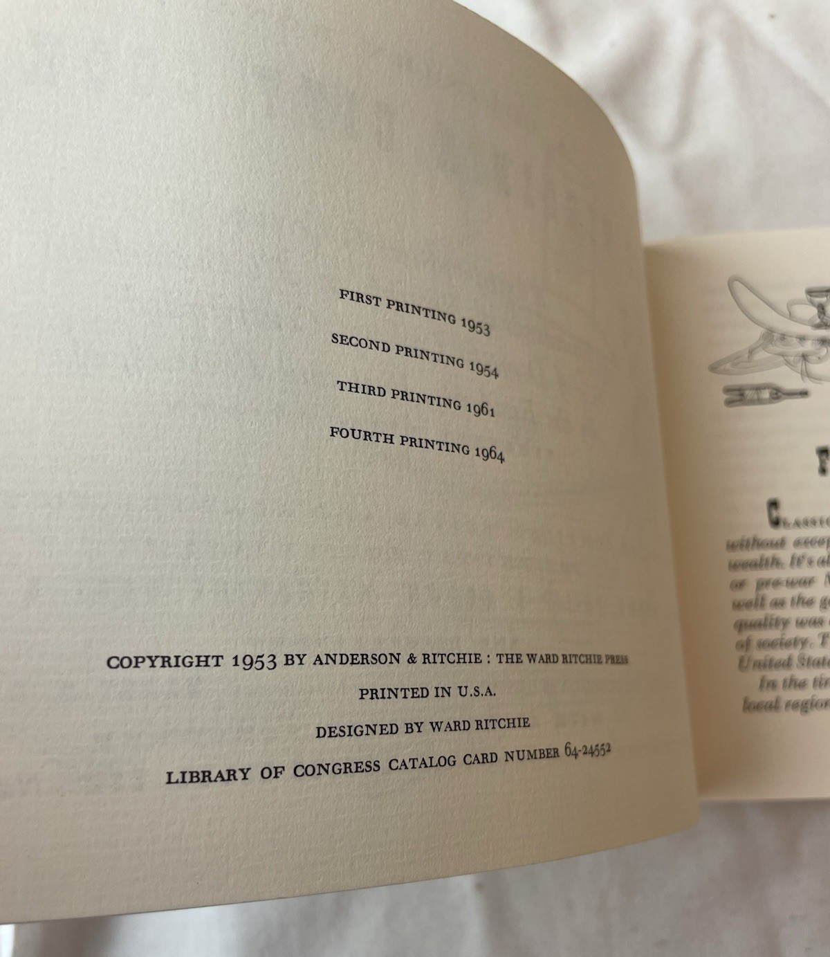 1953 The Virginia City Cook Book: A Compendious Collection by Helen Evans Brown