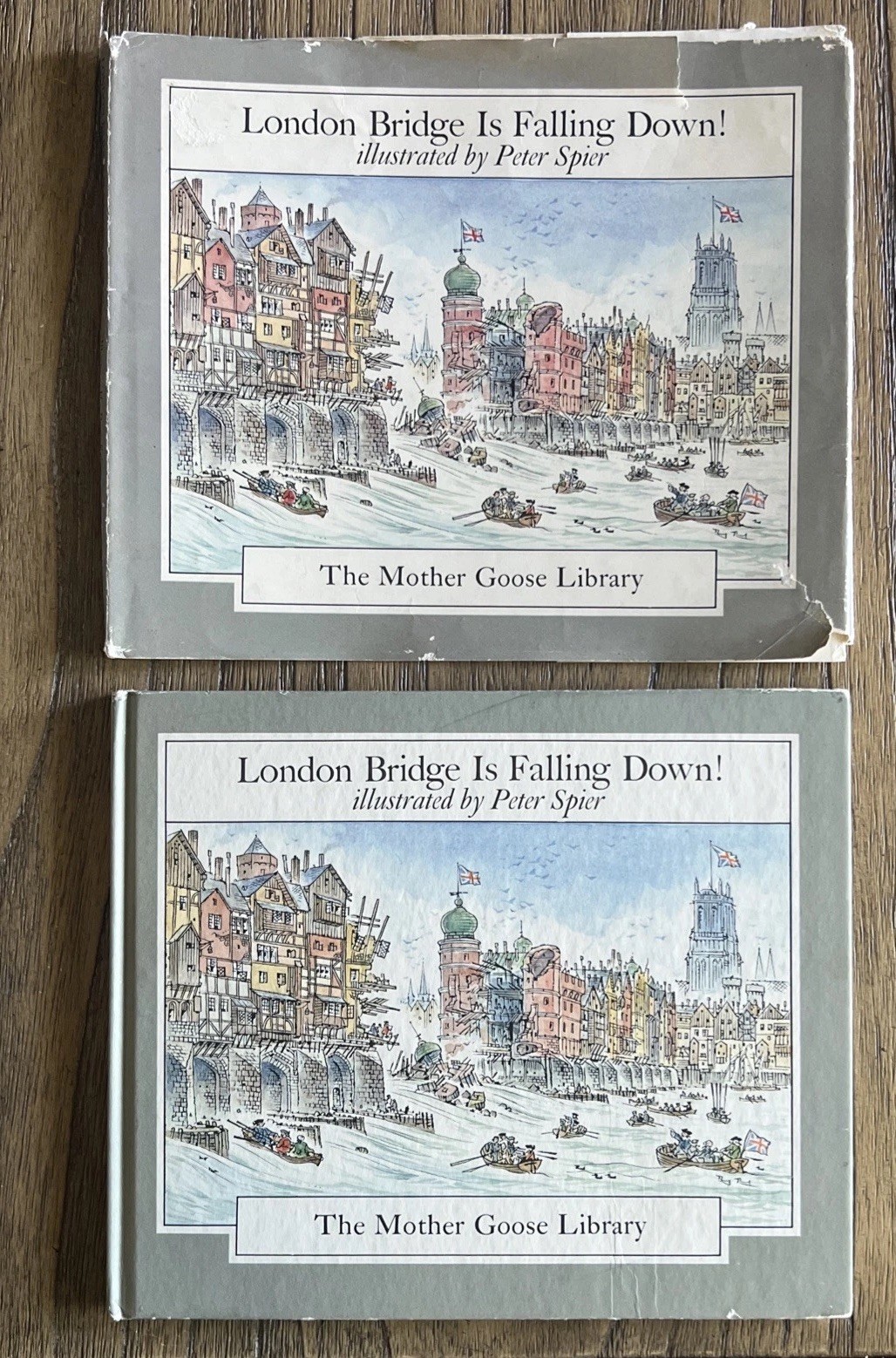 VTG LONDON BRIDGE IS FALLING DOWN 1967 1st Edition Hardcover Children’s Book