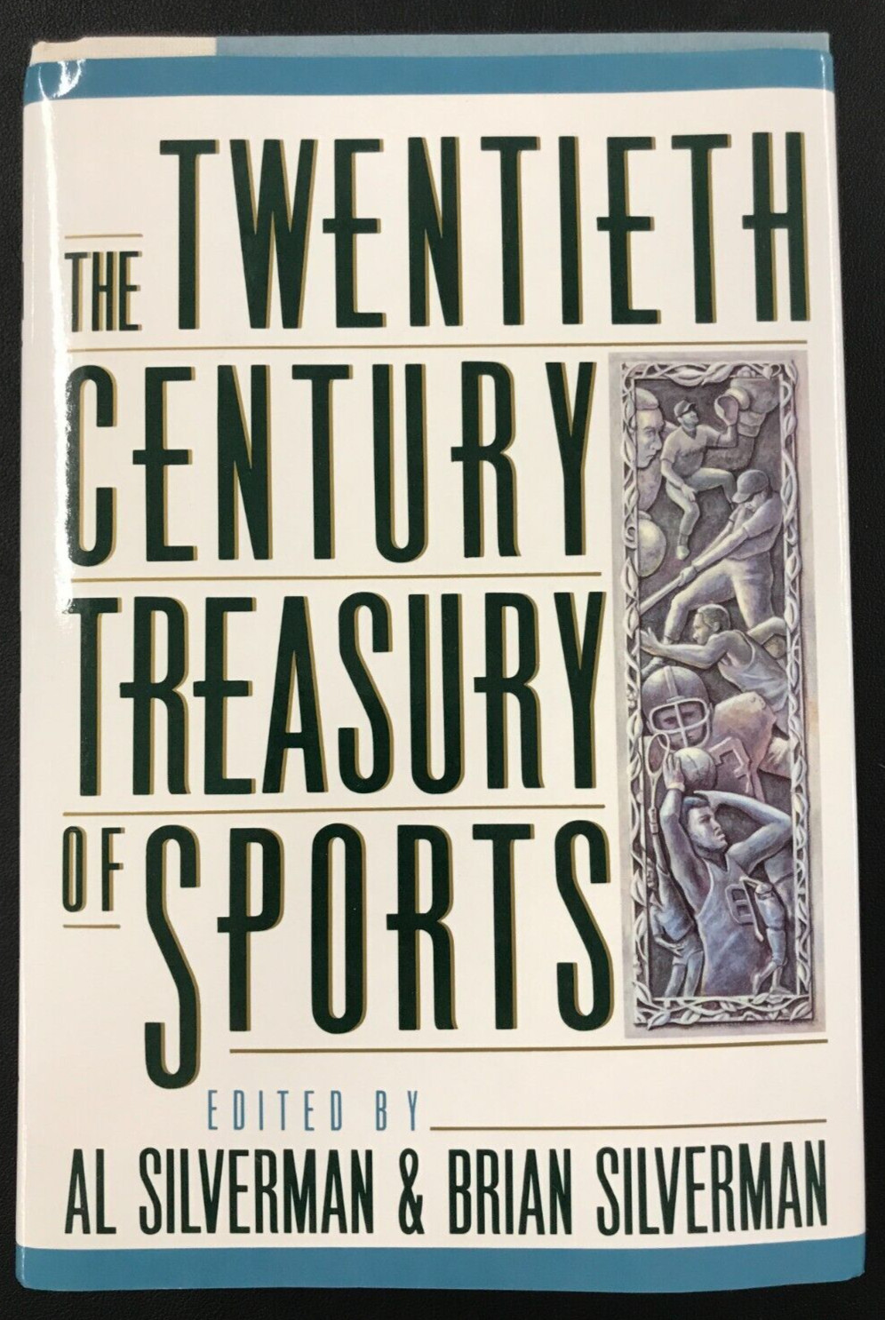 1992 «The Twentieth Century Treasury Of Sports» BOOK Al & Brian Silverman VTG!