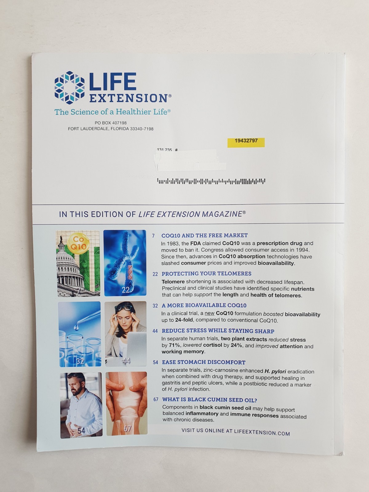 Life Extension Magazine June, 2026 – Major Advance In CoQ10 Bioavailability