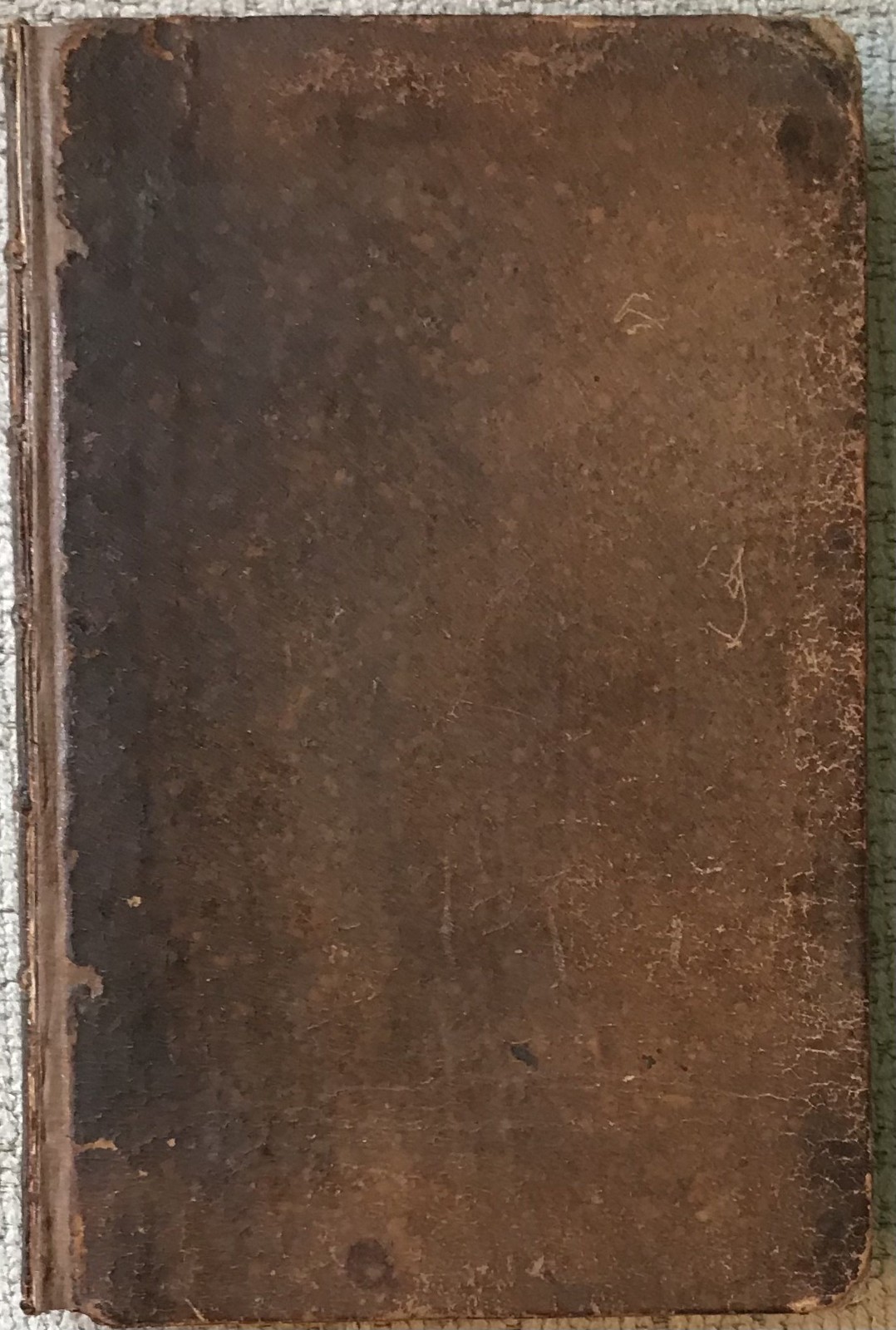 THOMAS GRAY » POEMS BY MR. GRAY » 1776 FULL LEATHER VG- 2 ENGRAVINGS