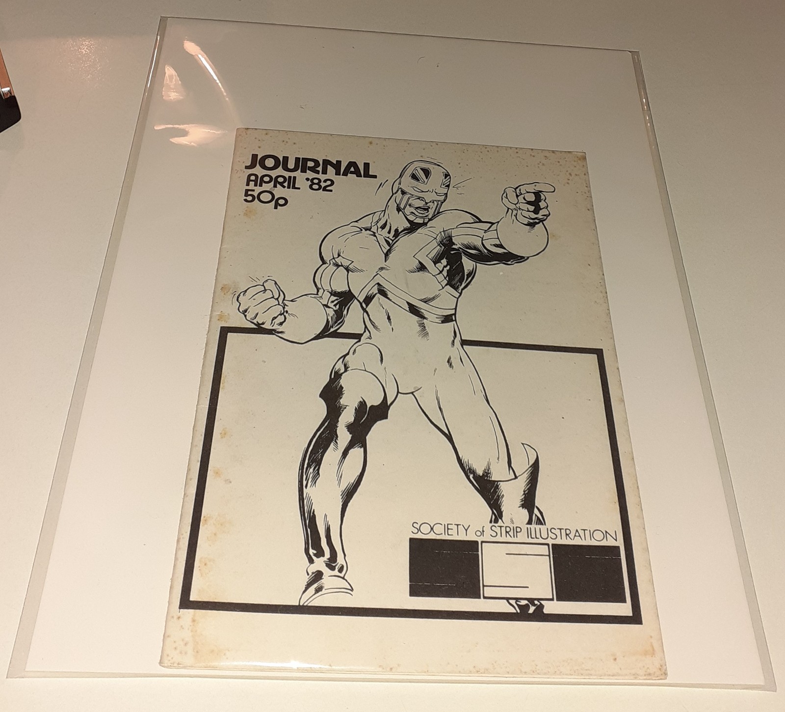 SSI JOURNAL 45 fanzine UK 1982 ALAN MOORE «DIE POOR!» Captain Britain Miracleman