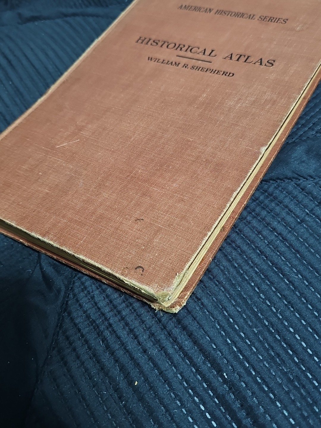 Historical Atlas by William R. Shepherd American Historic Series 5th Ed 1926 HC