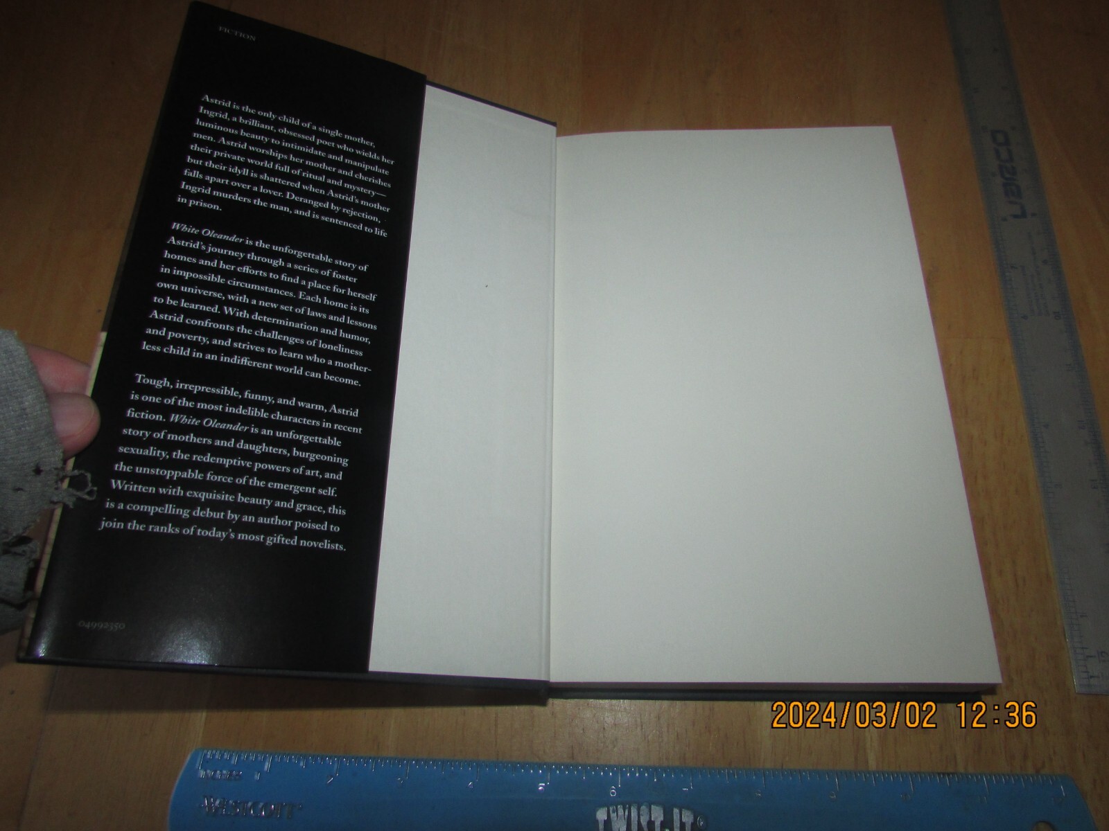 White Oleander by Janet Fitch (1999, Hardcover)
