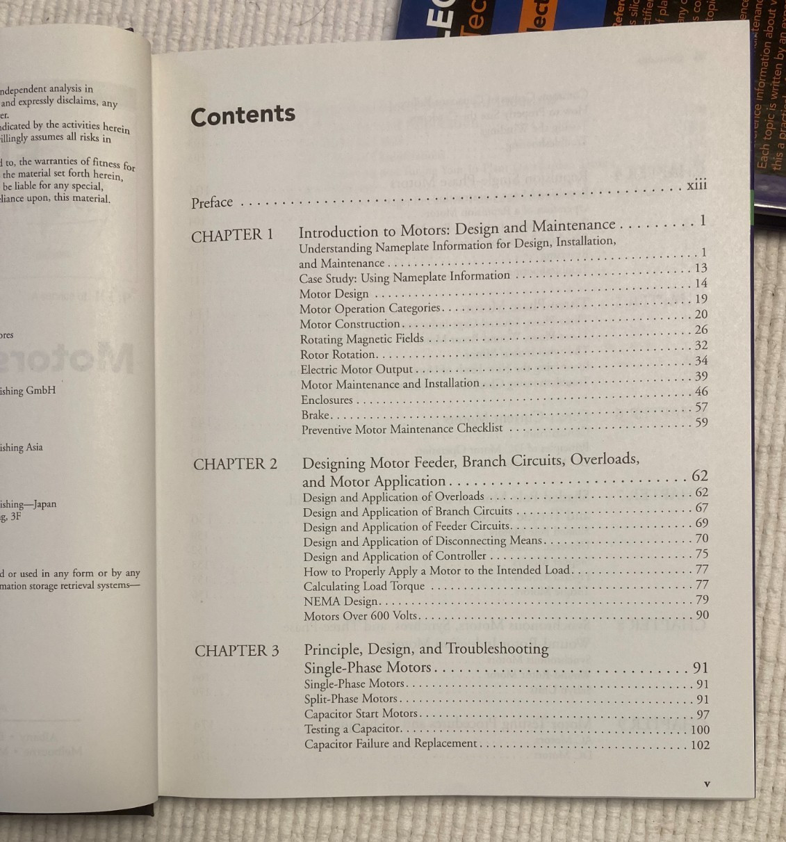 Lot 2 Electrician’s Technical Reference – Motors & Industrial Electronics 1998-9