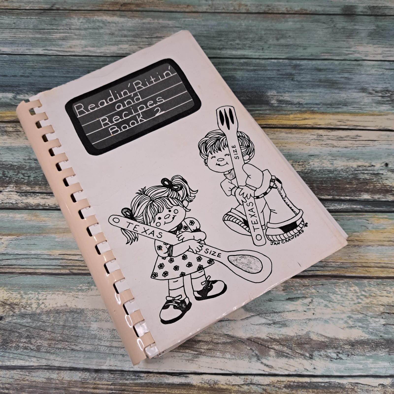 Readin’ Ritin’ and Recipes Book 2 Cullen Grimes Elementary School TX 1986