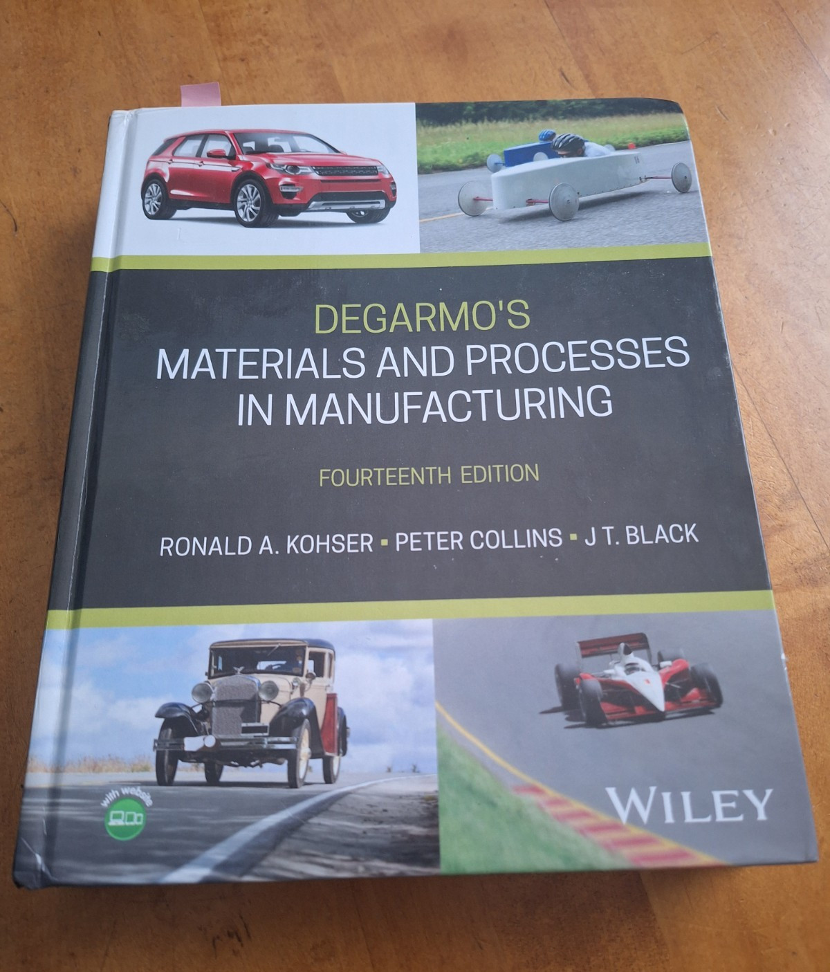 Degarmo’s Materials and Processes in Manufacturing 14th HC Wiley 2020