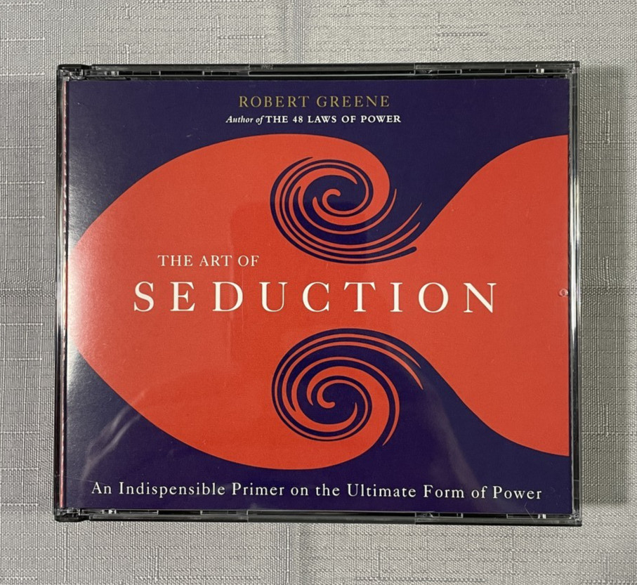 Art of Seduction Robert Greene 4 CD Audiobook Set 2001 Abridged Power Strategy