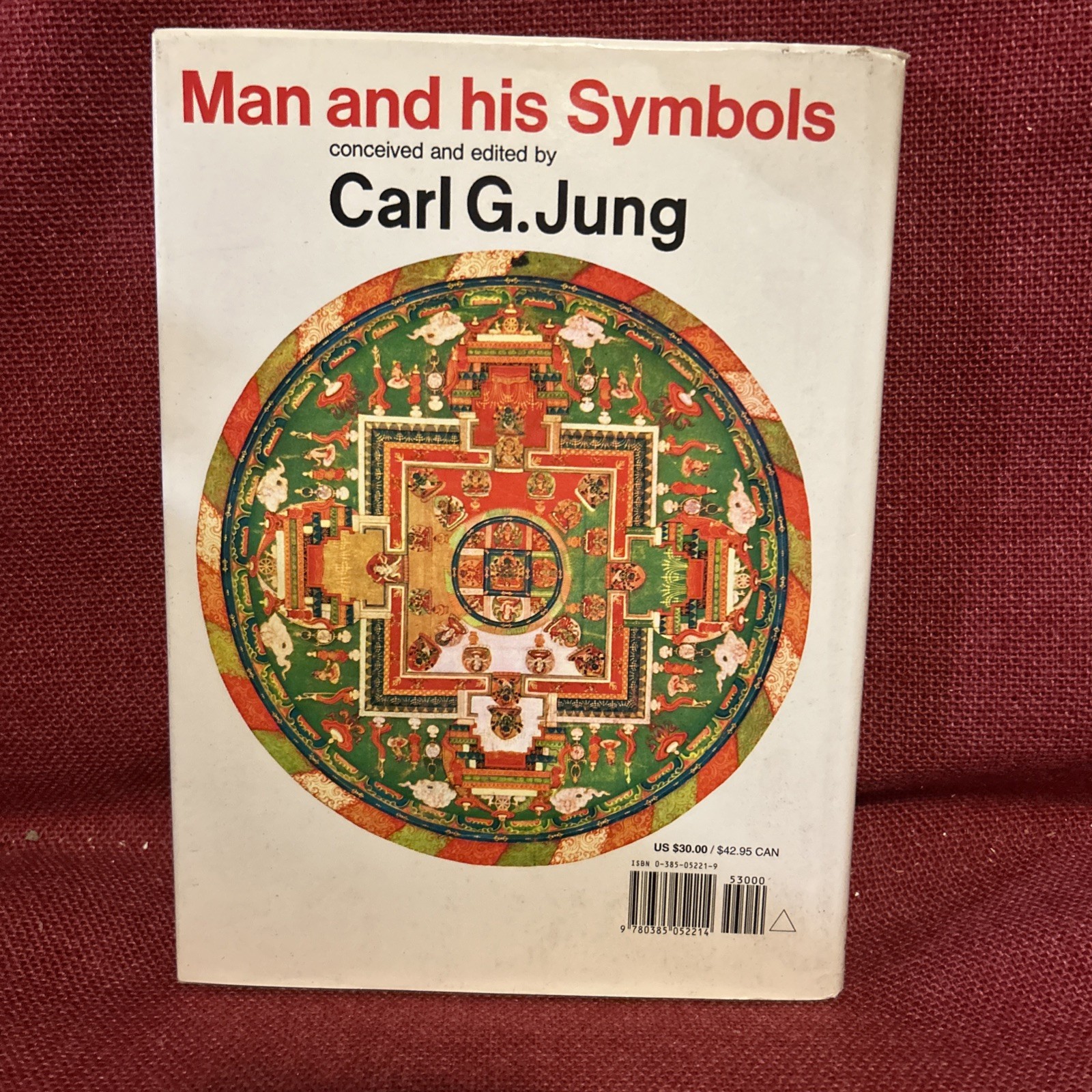 Man and His Symbols Carl G. Jung Hardcover Psychology Psychoanalysis Illustrated