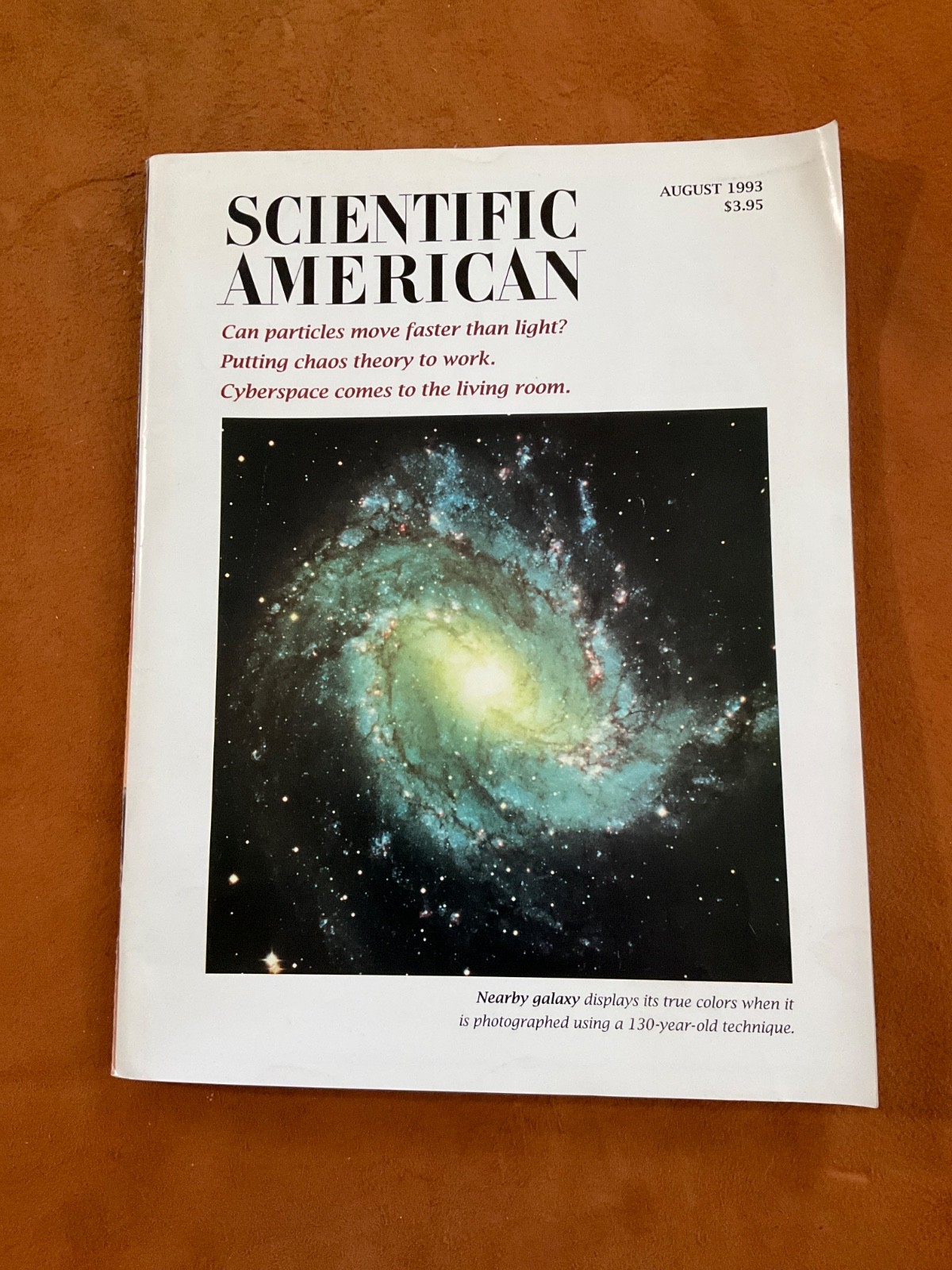 Scientific American Magazine August 1993