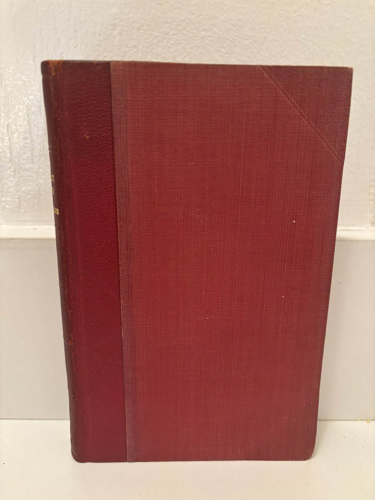 The Scarlet Letter Nathaniel Hawthorne 1923 Gold Gilding Quarter Bound Leather