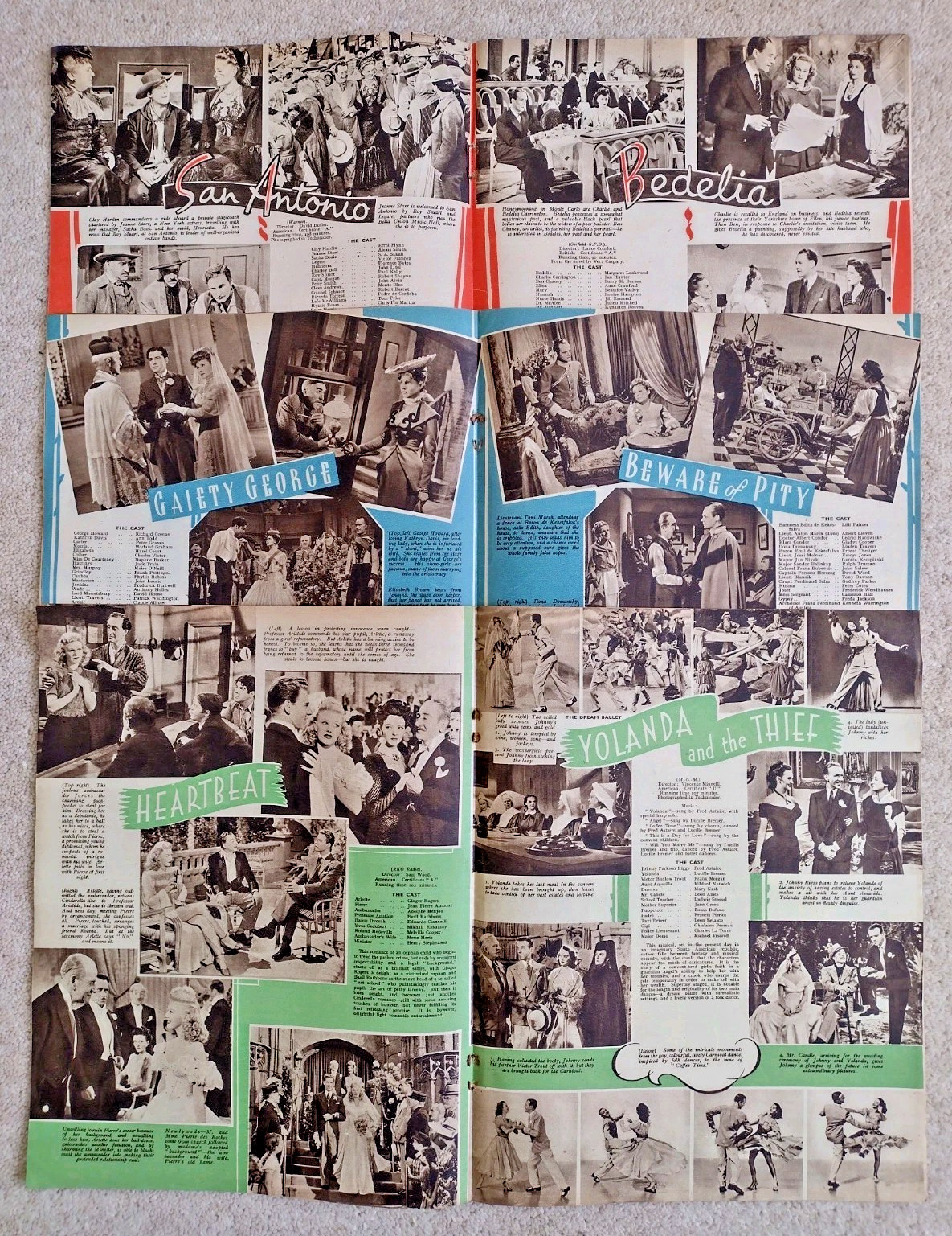 Picture Show magazine x11 1946 issues Garland Sinatra Bergman Cooper +++