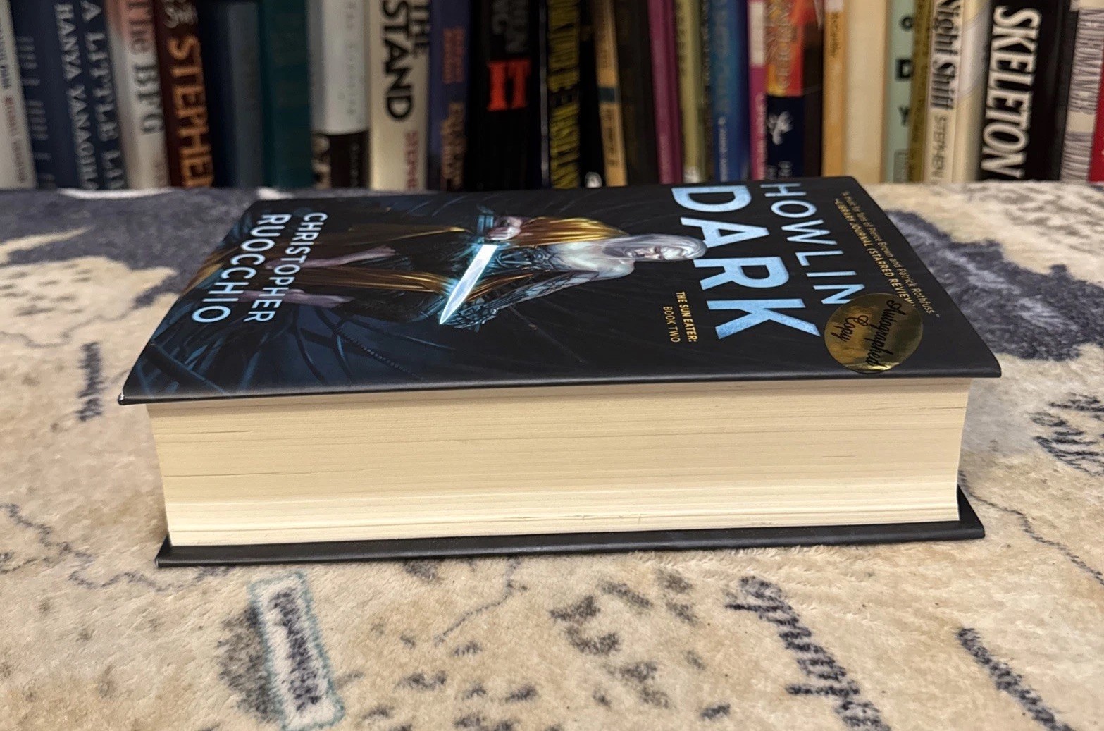 SIGNED – Howling Dark – Christopher Ruocchio (Hardcover) First Edition/1st Print