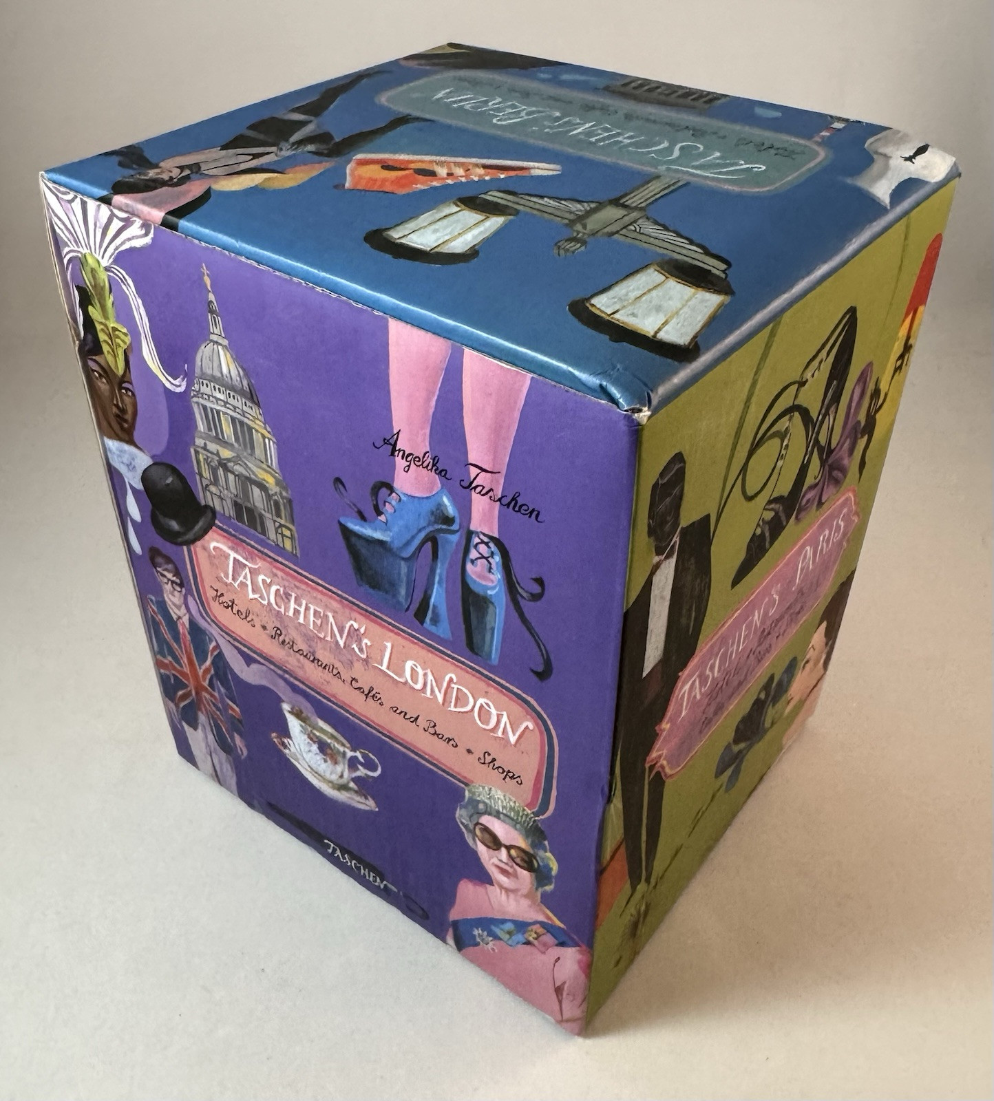 Taschen-12 Book Box Set w/Org Slipcase-Paris London Berlin N.Y.-Travel-RARE