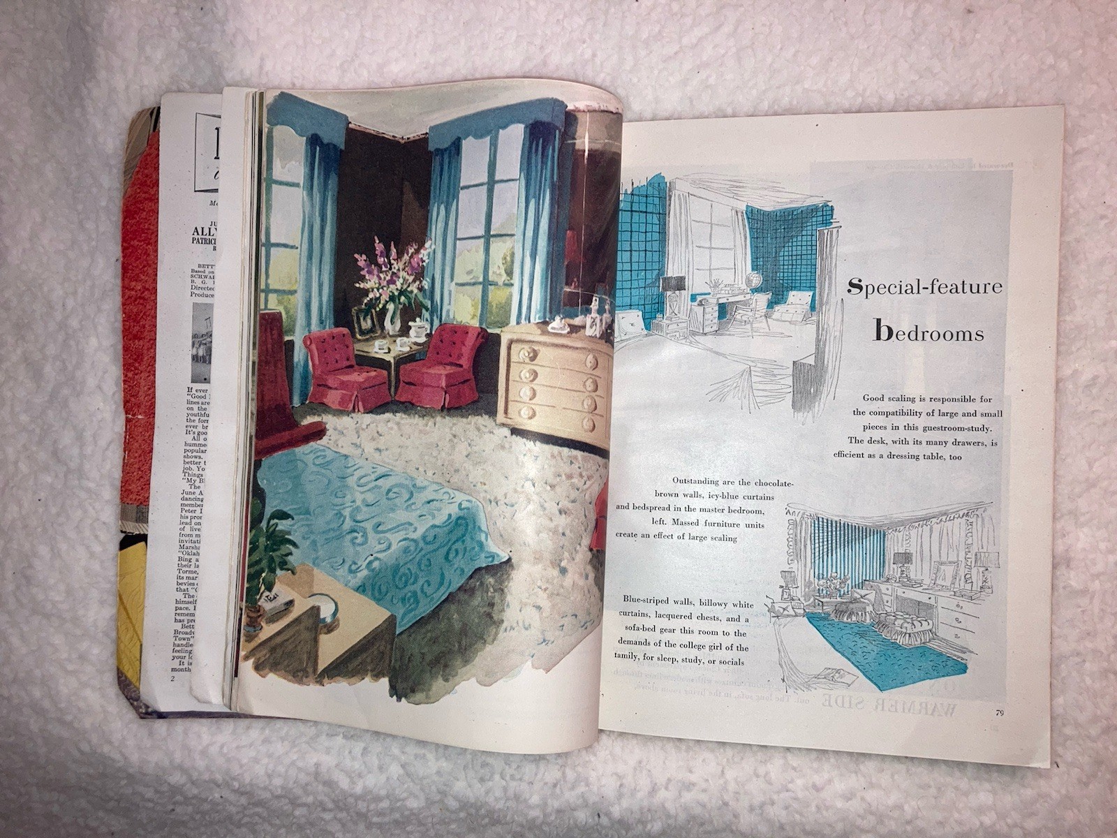 VTG Good Housekeeping Magazine January 1948 – 25 Pages of Decorating & Designing