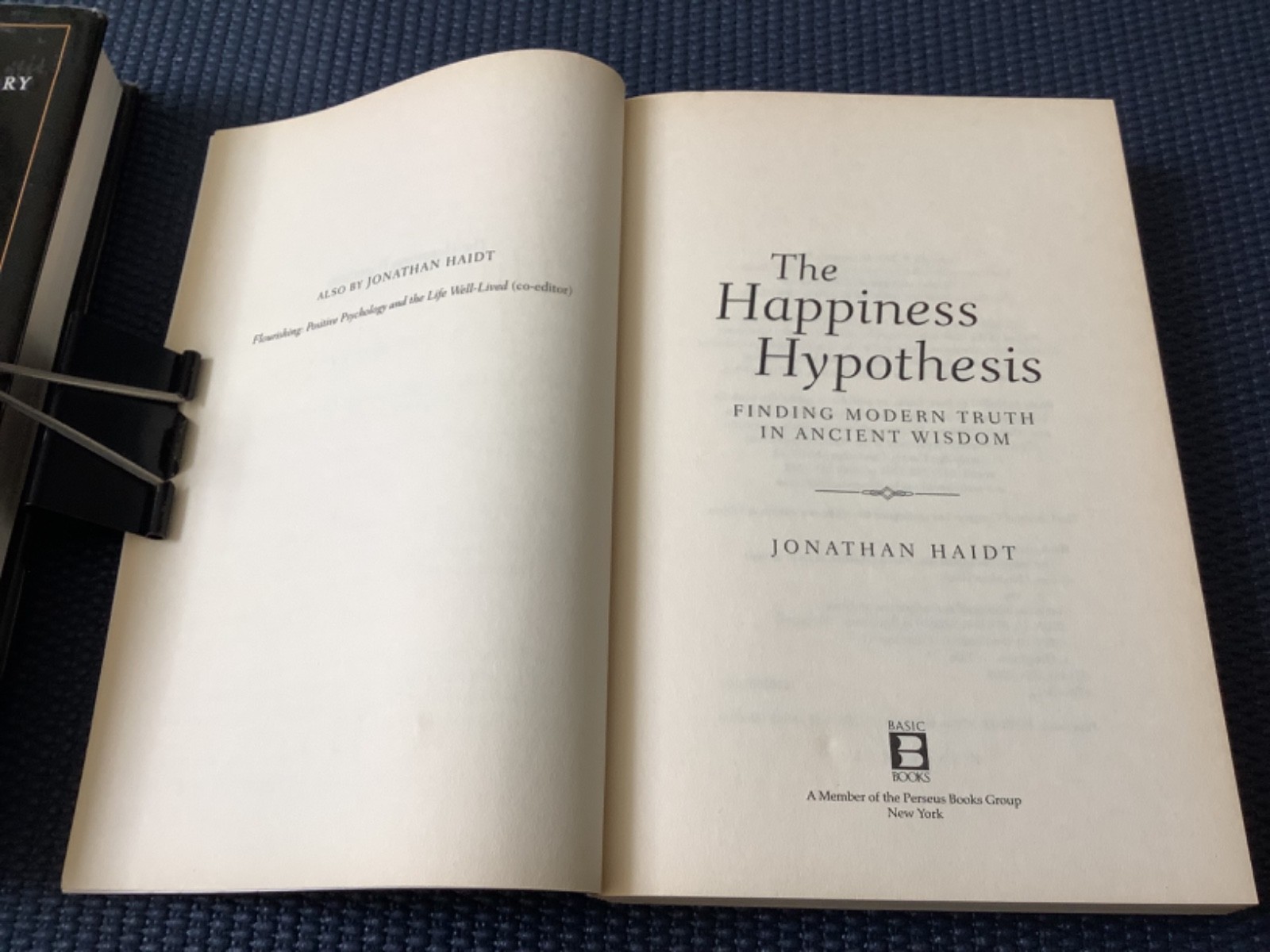 The Art of Happiness Dalai Lama Hypothesis Jonathan Haidt Happy Psychology Books