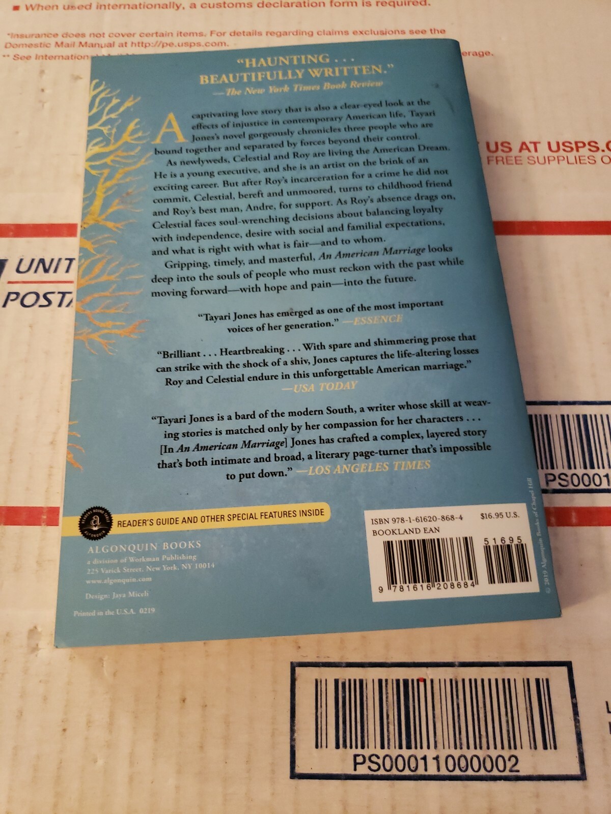 An American Marriage (Oprah’s Book Club): A Novel 1st PB Edition