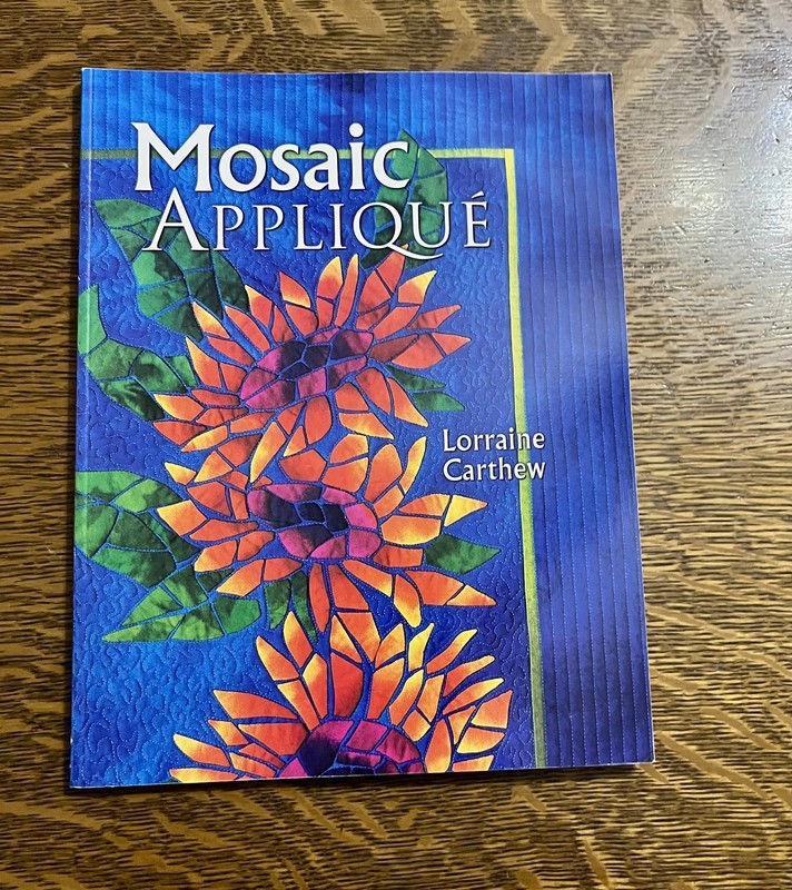 Mosaic Applique by Lorraine Carthew (2007, Uk-Trade Paper)