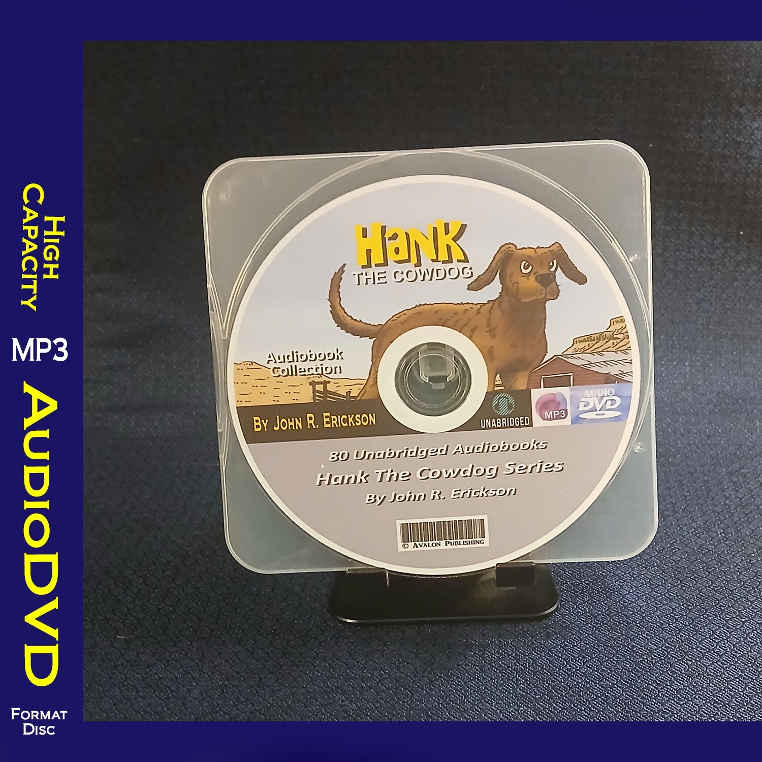 The HANK THE COWDOG Series By John R. Erickson – 80 MP3 Audiobook Collection