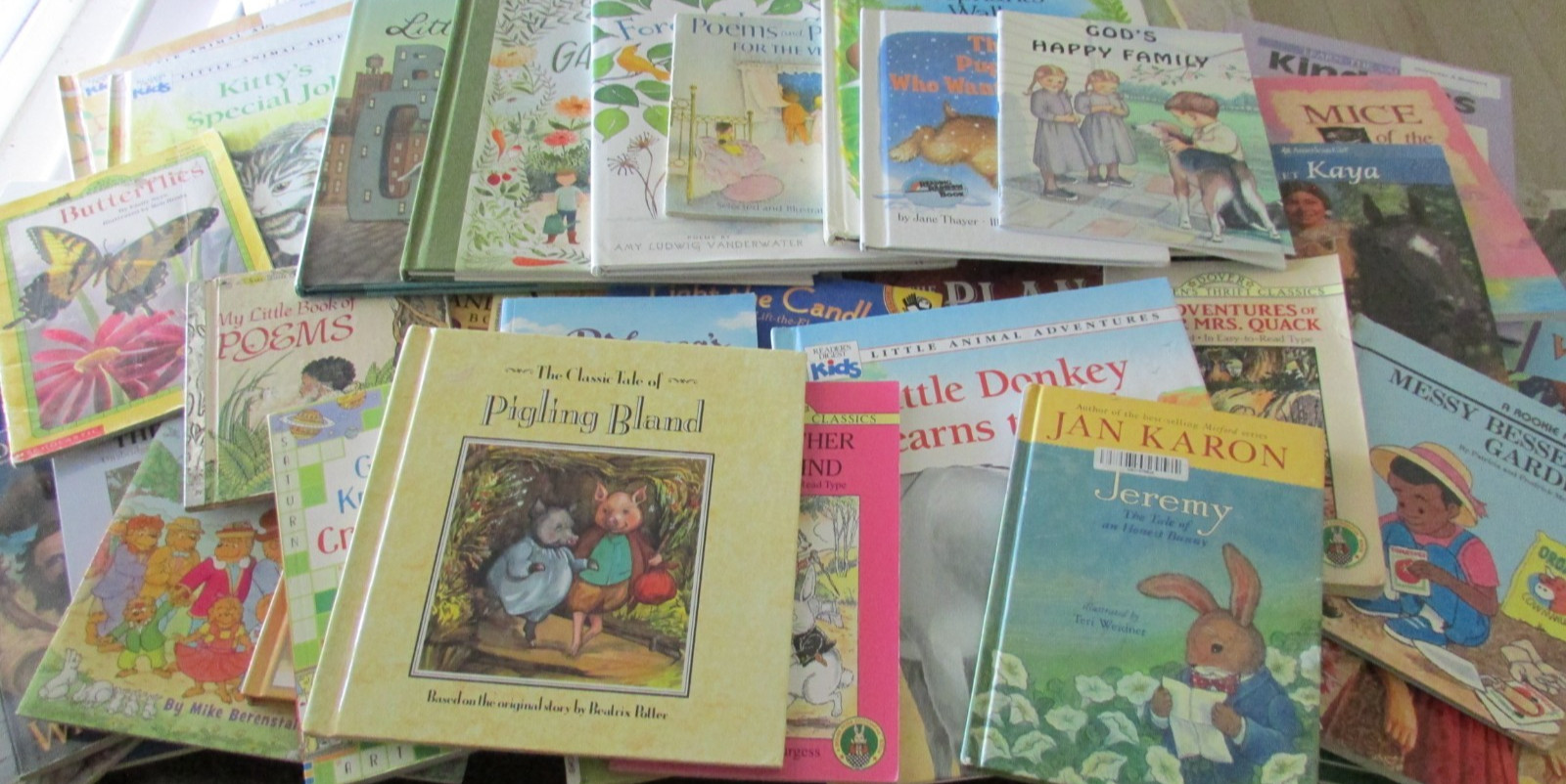5.5 POUNDS of Christian Children’s/Kids Books LOT – *Good and Beautiful Content*
