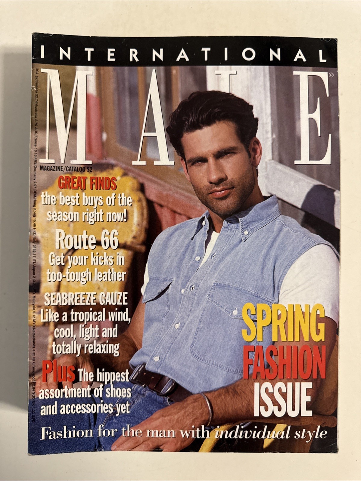 INTERNATIONAL MALE catalog 1996 lot of 13 issues- Gay Interest-Men’s Fashion