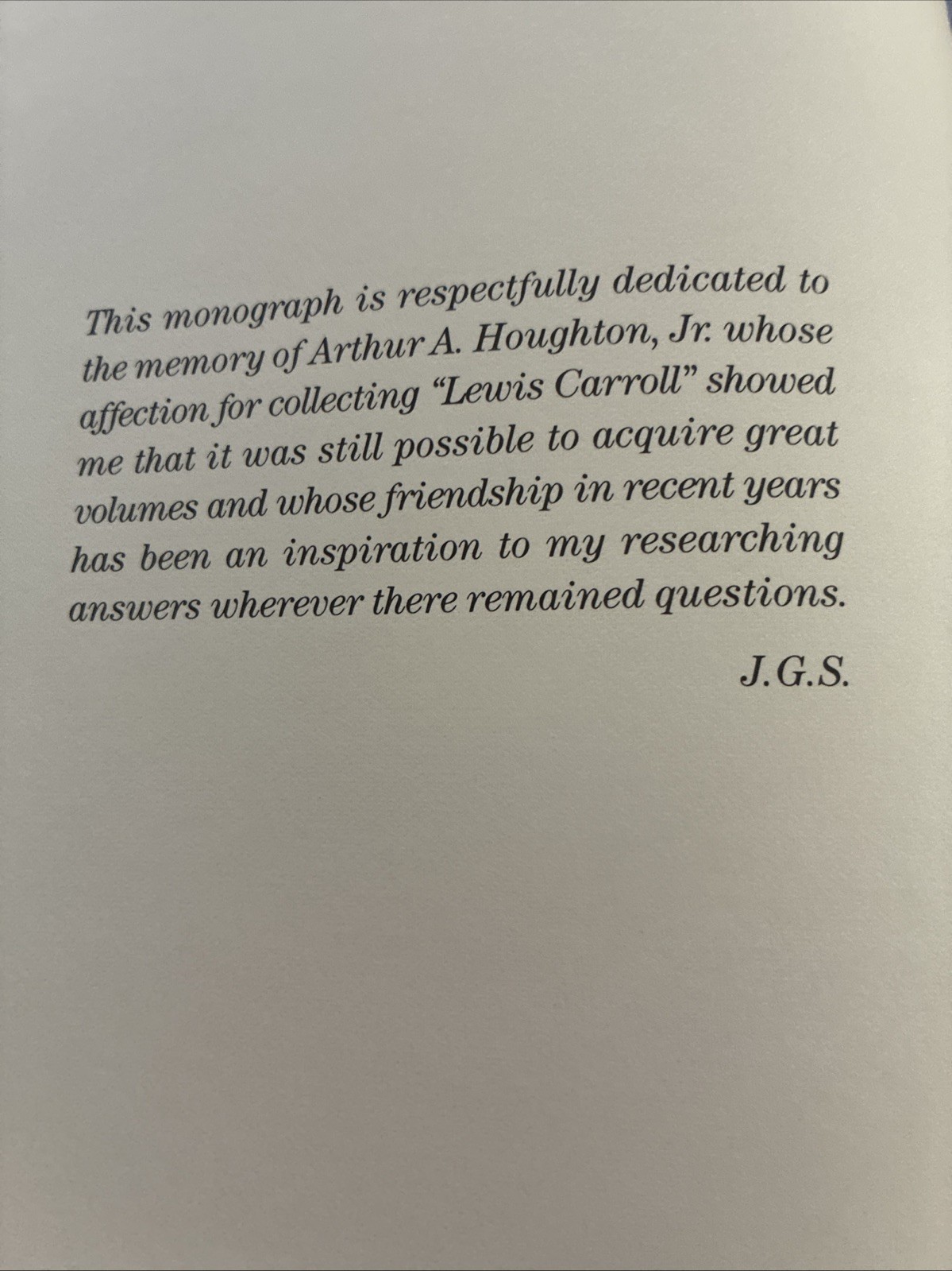 Alice’s Adventures in Wonderland Printing Re-Described Privately Published 1990