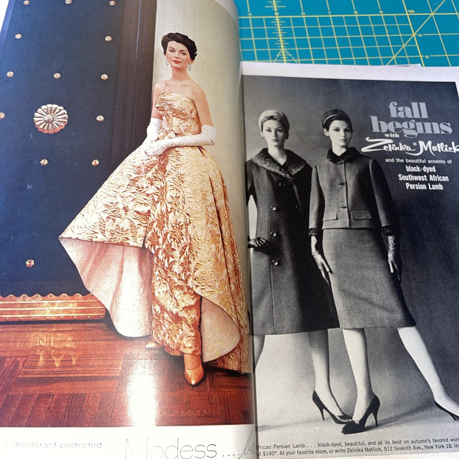 4 vintage Vogue Magazine lot 1960 1960s Fashion Sept Nov July Dec PERFECT