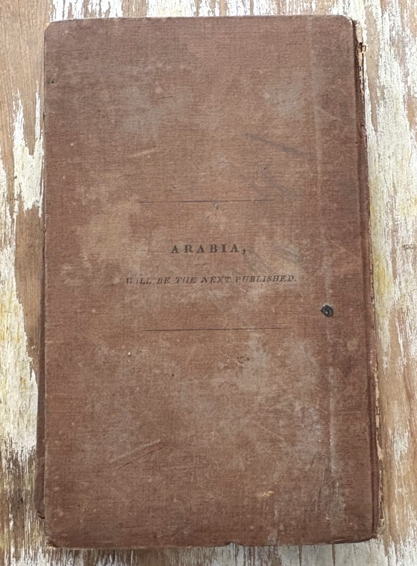 Antique book The Modern Traveller Vol VIII Columbia geography history map 1830