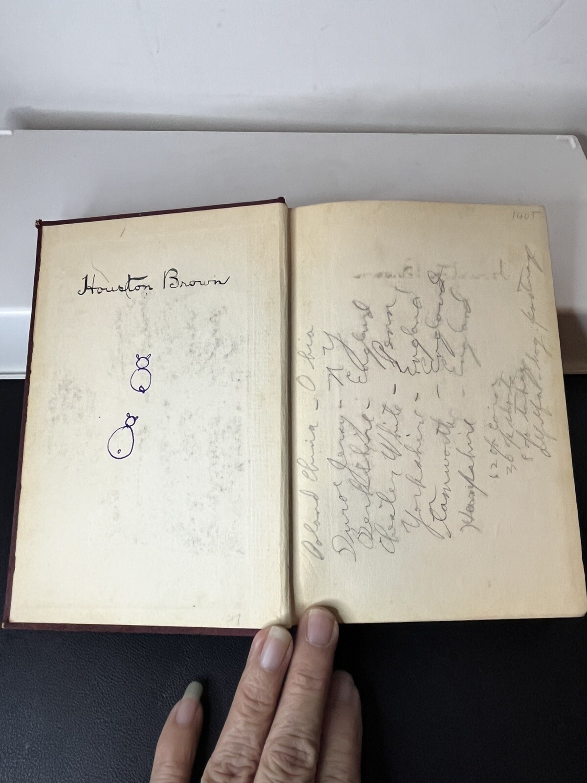 American Poems 1776-1922 Book Some Wear As Shown Writing On Some Pages Antique