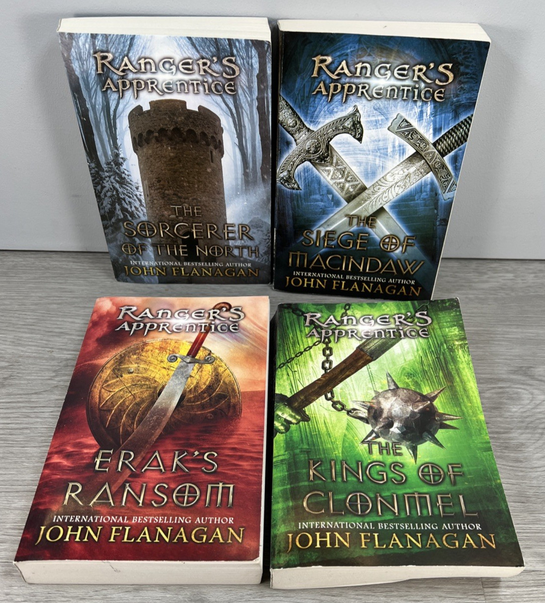 John Flanagan Ranger’s Apprentice Book Lot 1-11 Complete Fantasy Paperback – B