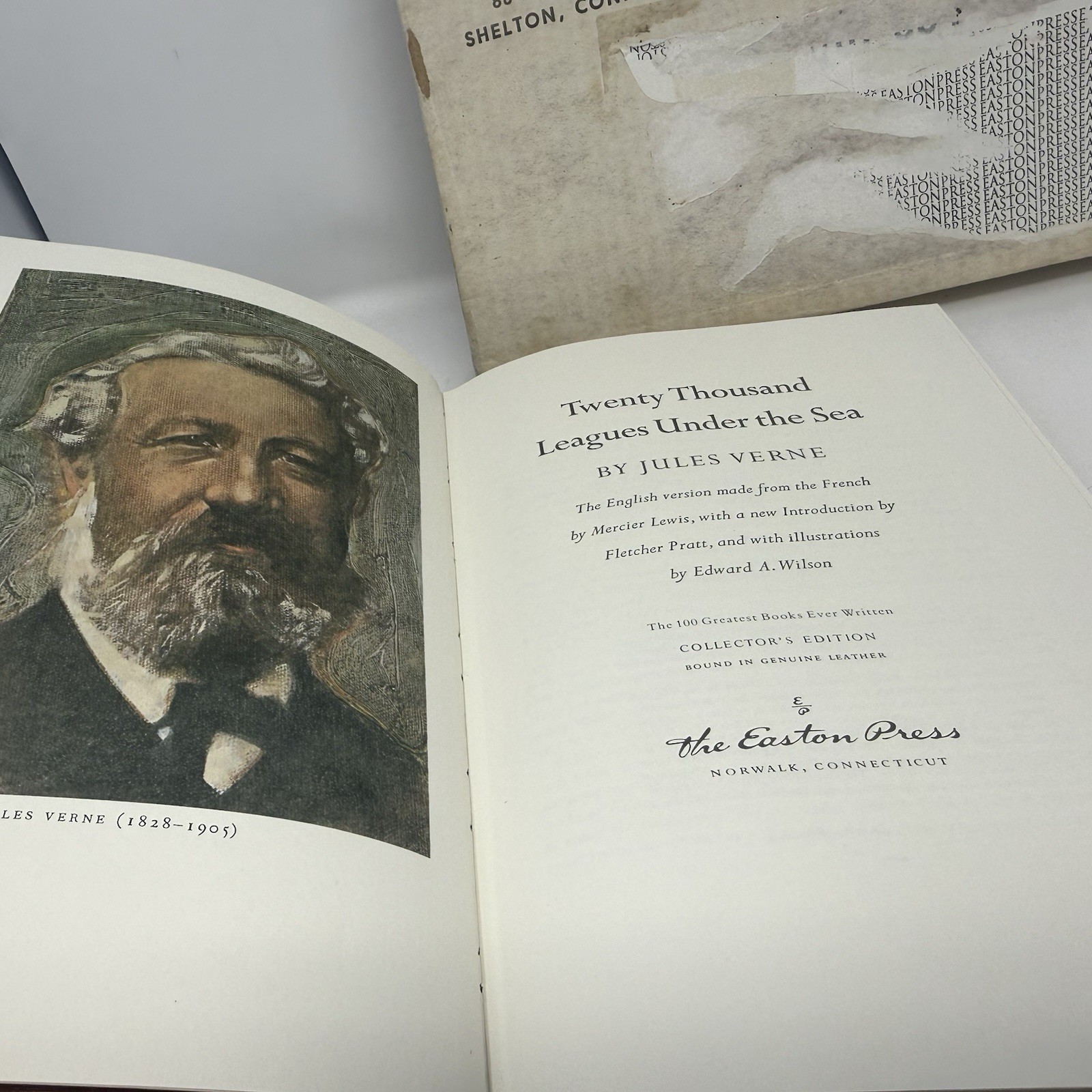 Easton Press Twenty Thousand Leagues Under the Sea – Jules Verne 100 Greatest