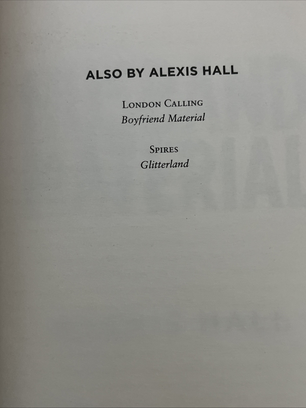 Husband Material von Alexis Hall (2022, Taschenbuch)