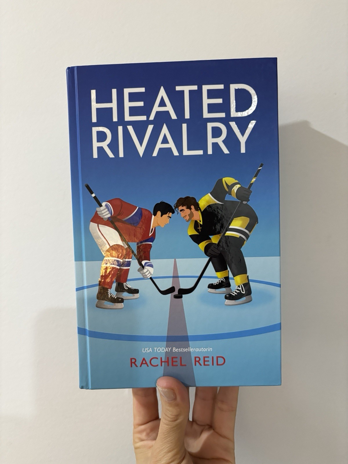 Heated Rivalry BY Rachel Reid Hardback Limited Edition GERMAN Sprayed Edges New