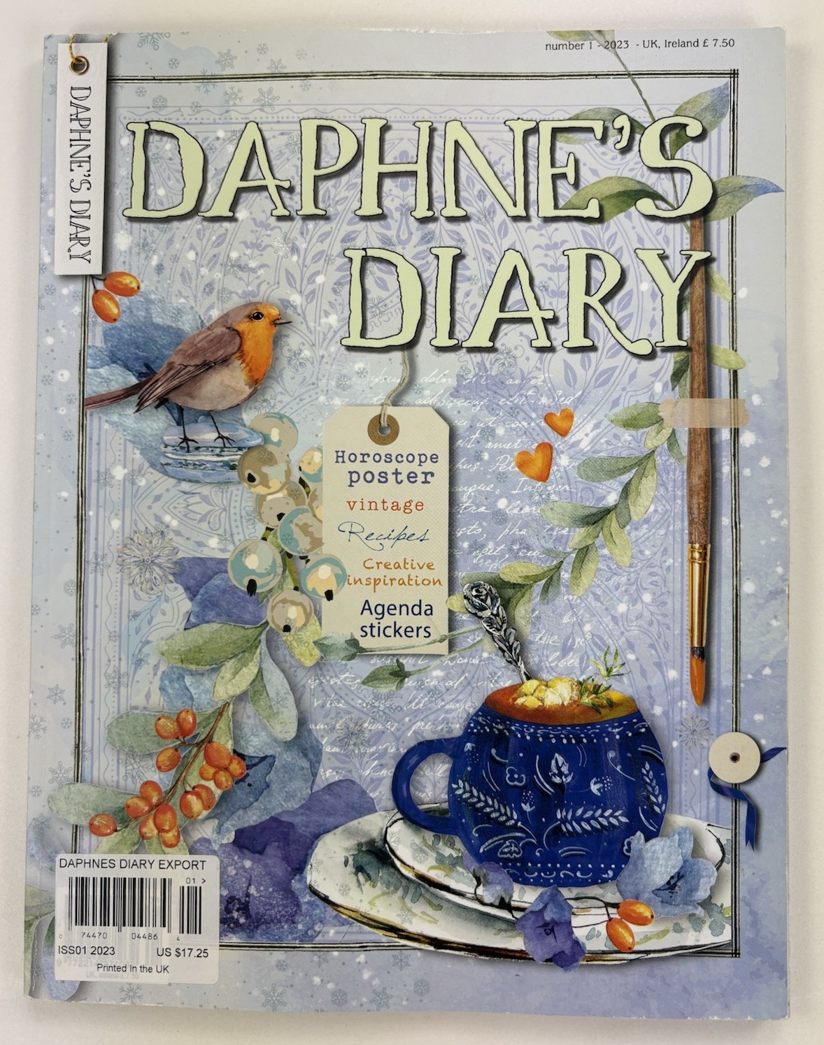 Daphnes Diary Magazines Lot of 3 Numbers 3 + 5 from 2022 Number 1 from 2023