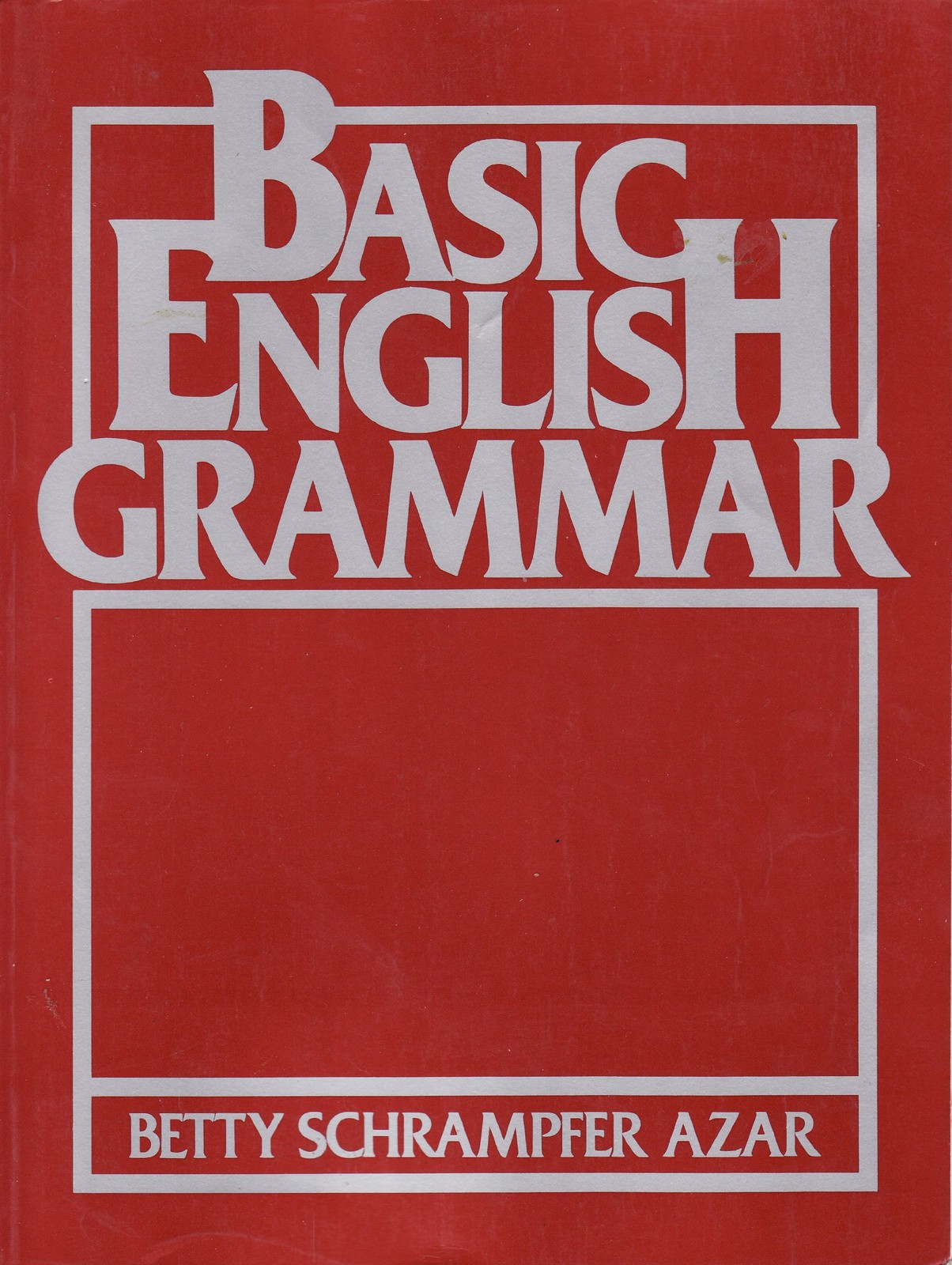 Basic English Grammar – paperback betty-schrampfer-azar