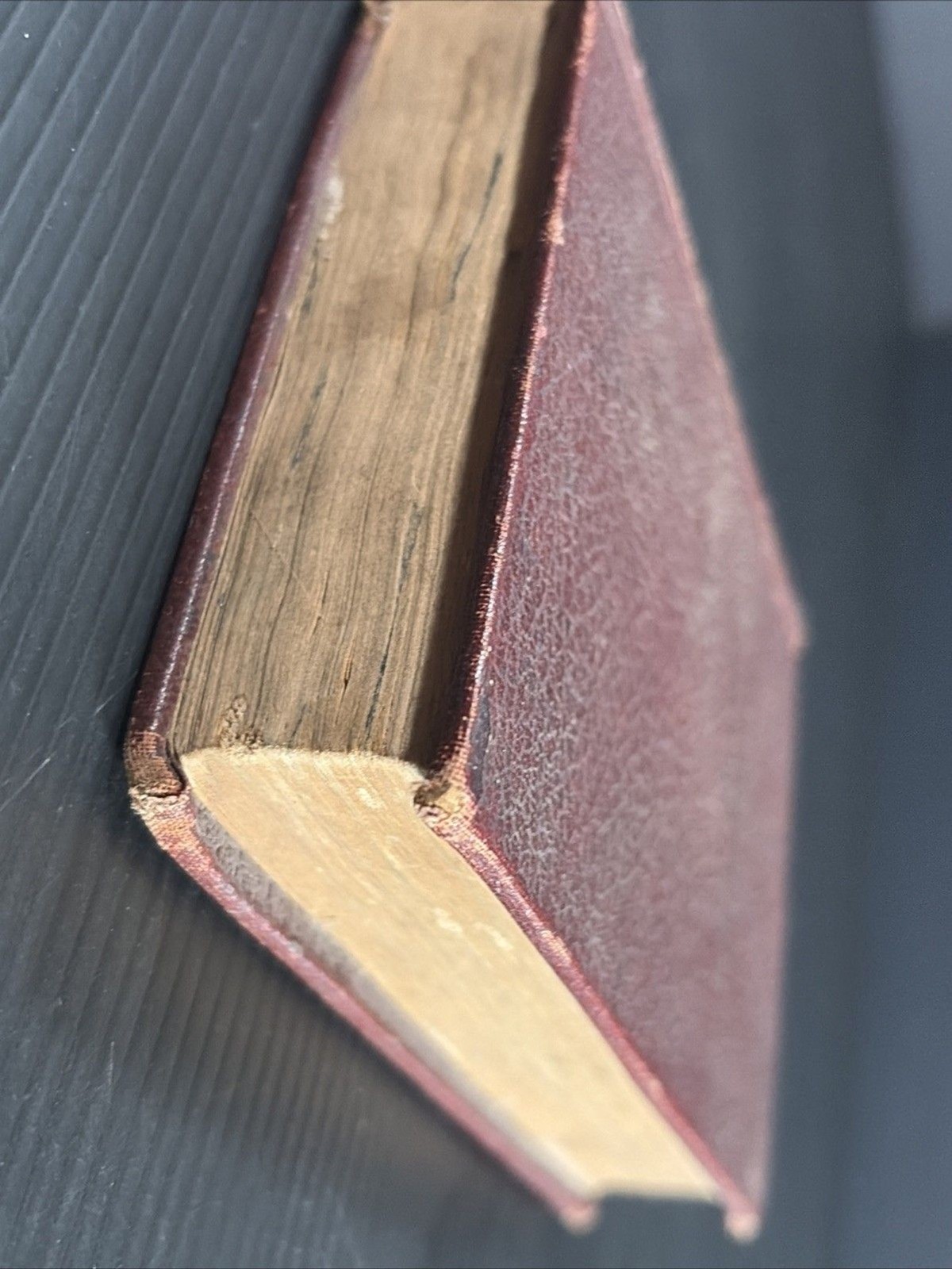 Antique Concordia Lutheran Church Book Of Concord HC 5.5×4” Oxblood
