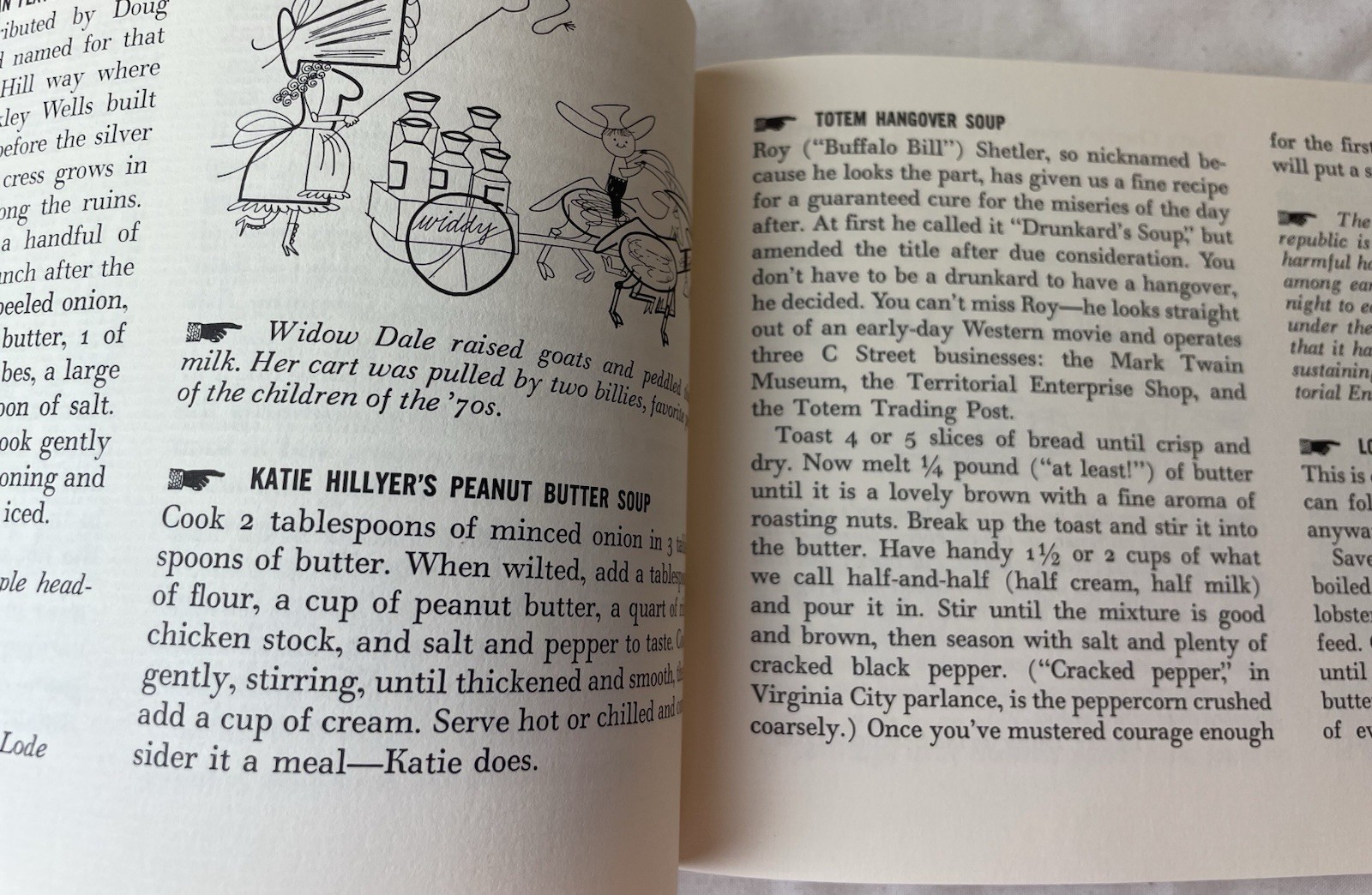 1953 The Virginia City Cook Book: A Compendious Collection by Helen Evans Brown