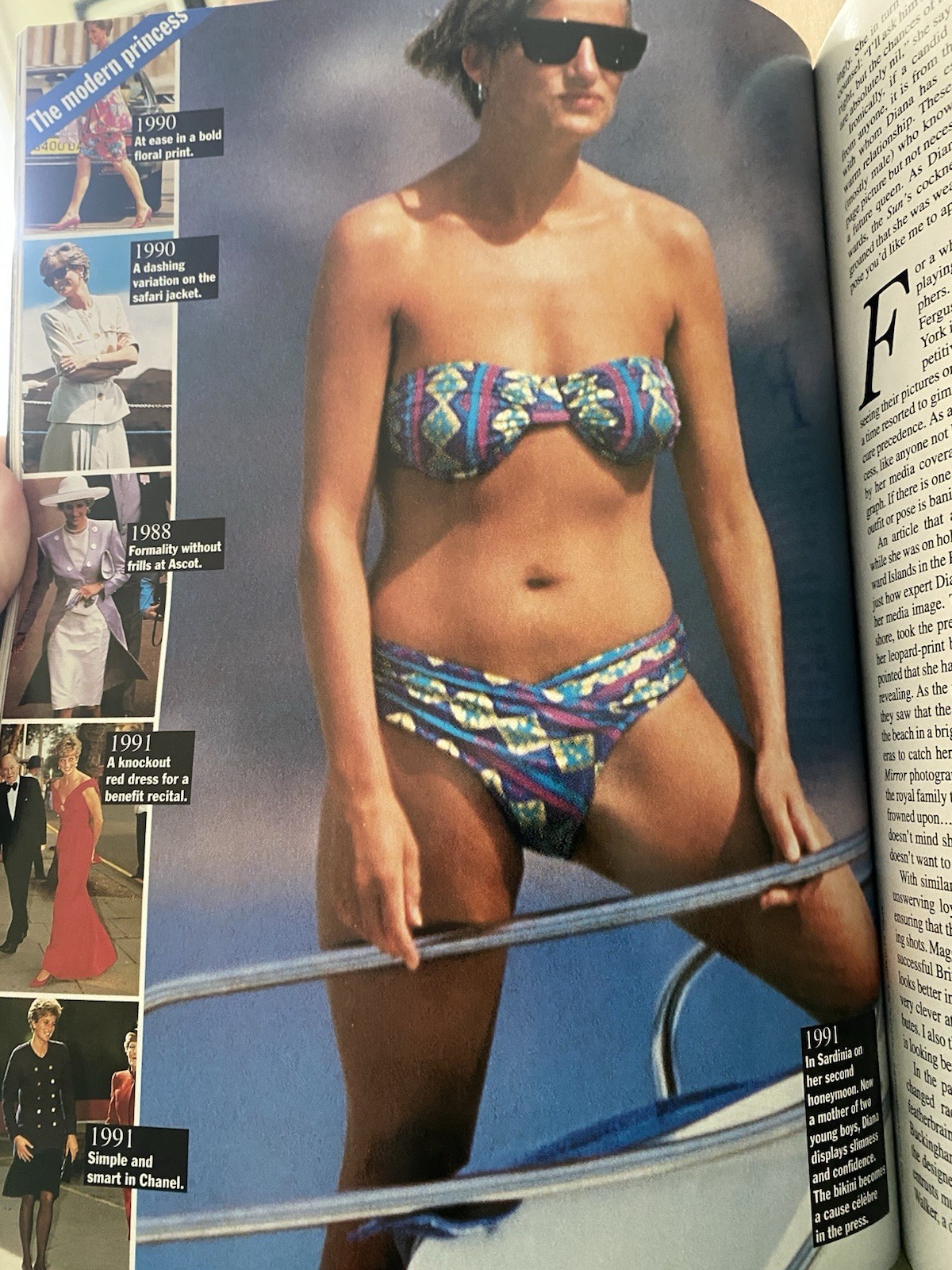 Vintage Allure Magazine November 1991 Princess Diana 90s Supermodels 90s Style