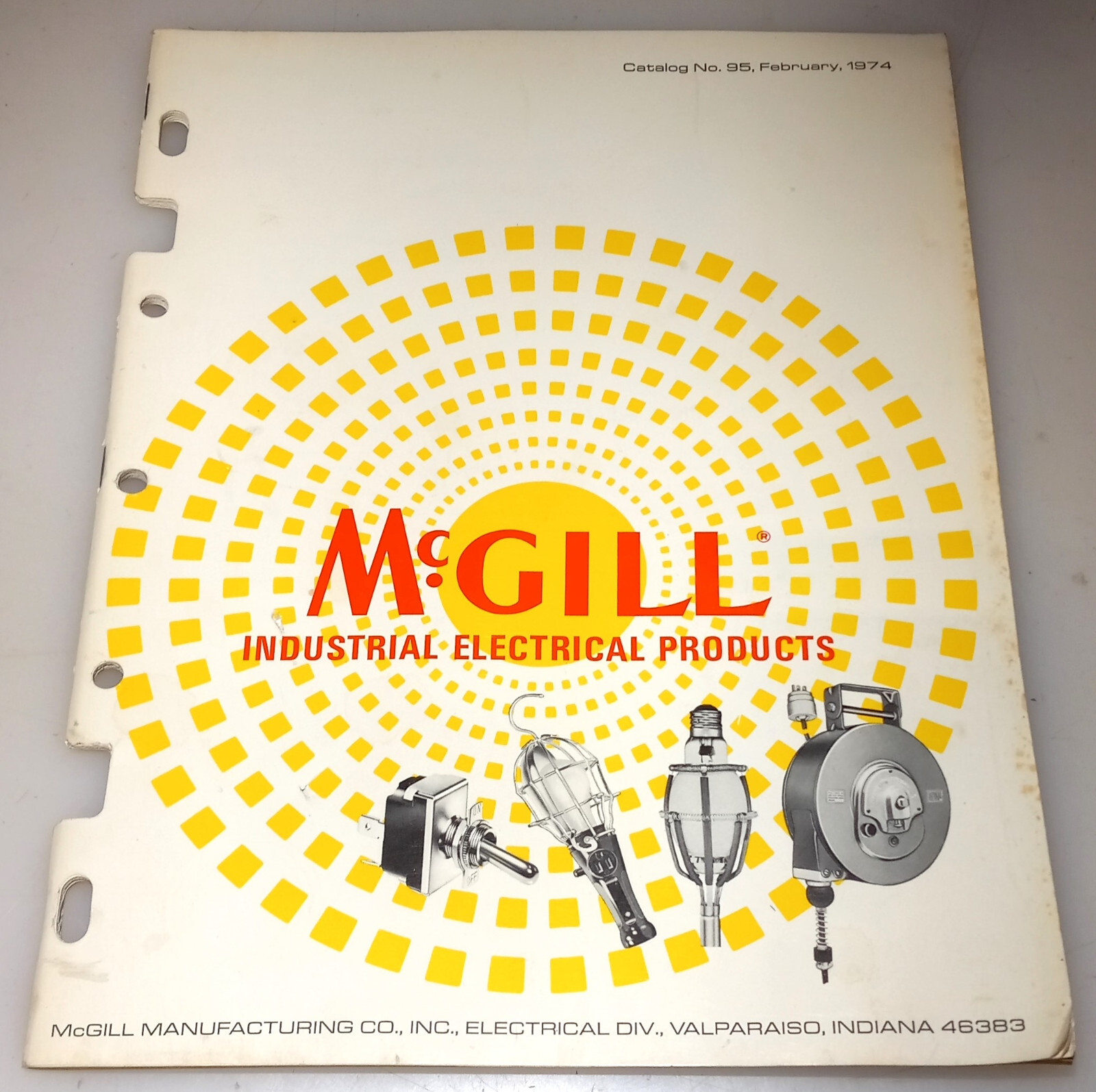 McGill Industrial Electrical Products Catalog N0.95 Feb. 1974 -Stained-