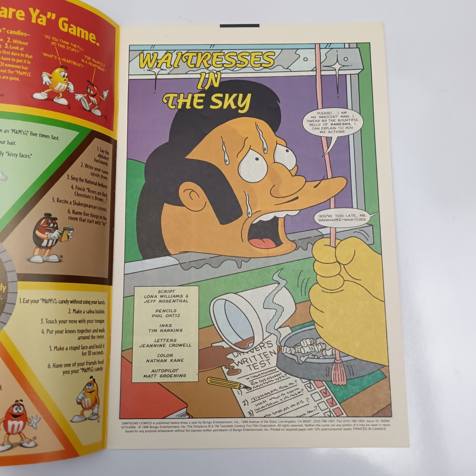 Simpsons Comics Bundle x5 Issues #12 #13 #14 #16 #29 Bongo Comics Direct Edition