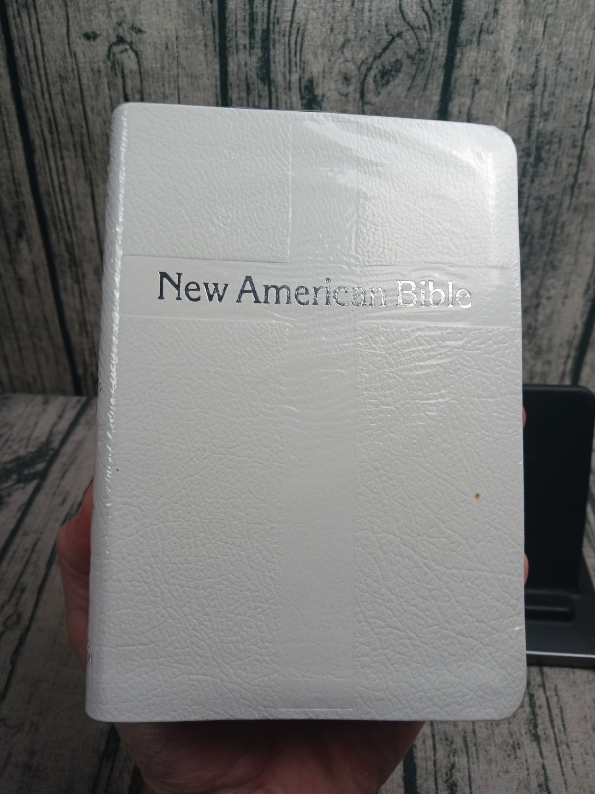 St. Joseph New American Bible Revised Edition (#510/13W) White Leather – New