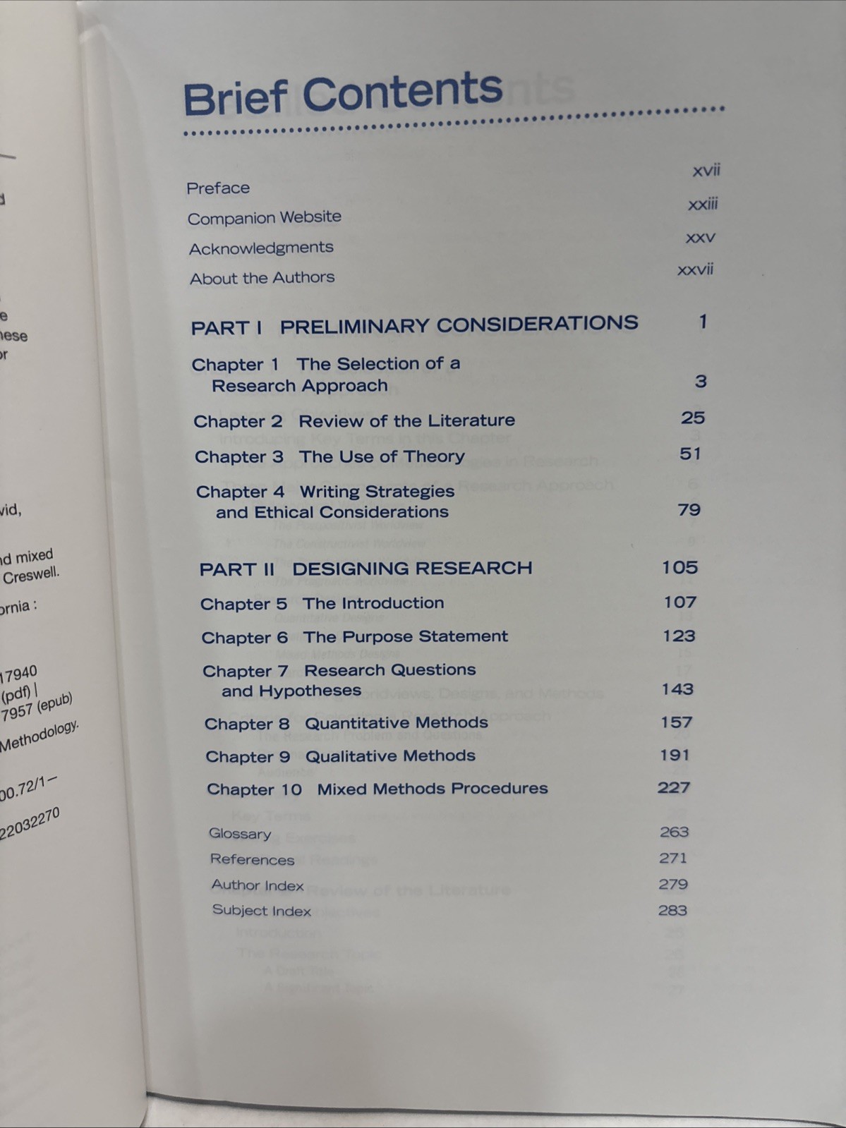 Research Design : Qualitative, Quantitative, and Mixed Methods Approaches by…